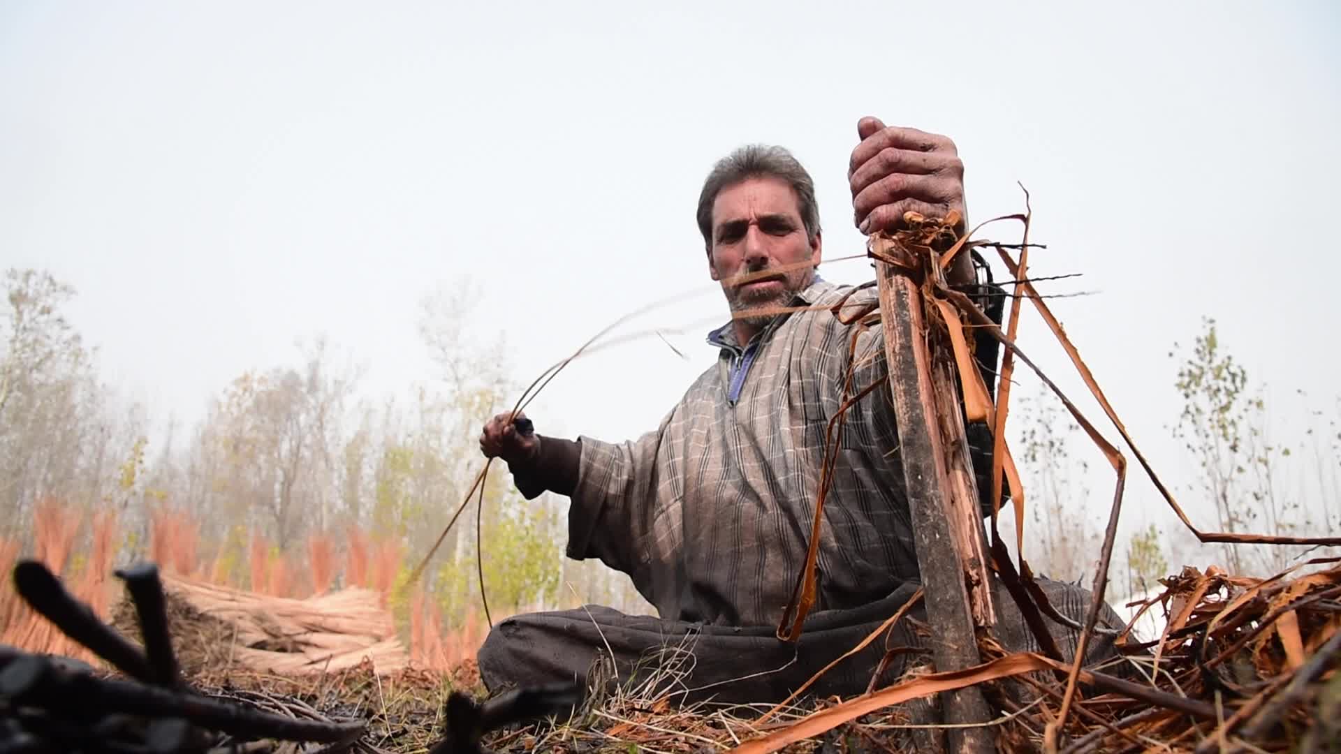 Daily life during cold day in Ganderbal