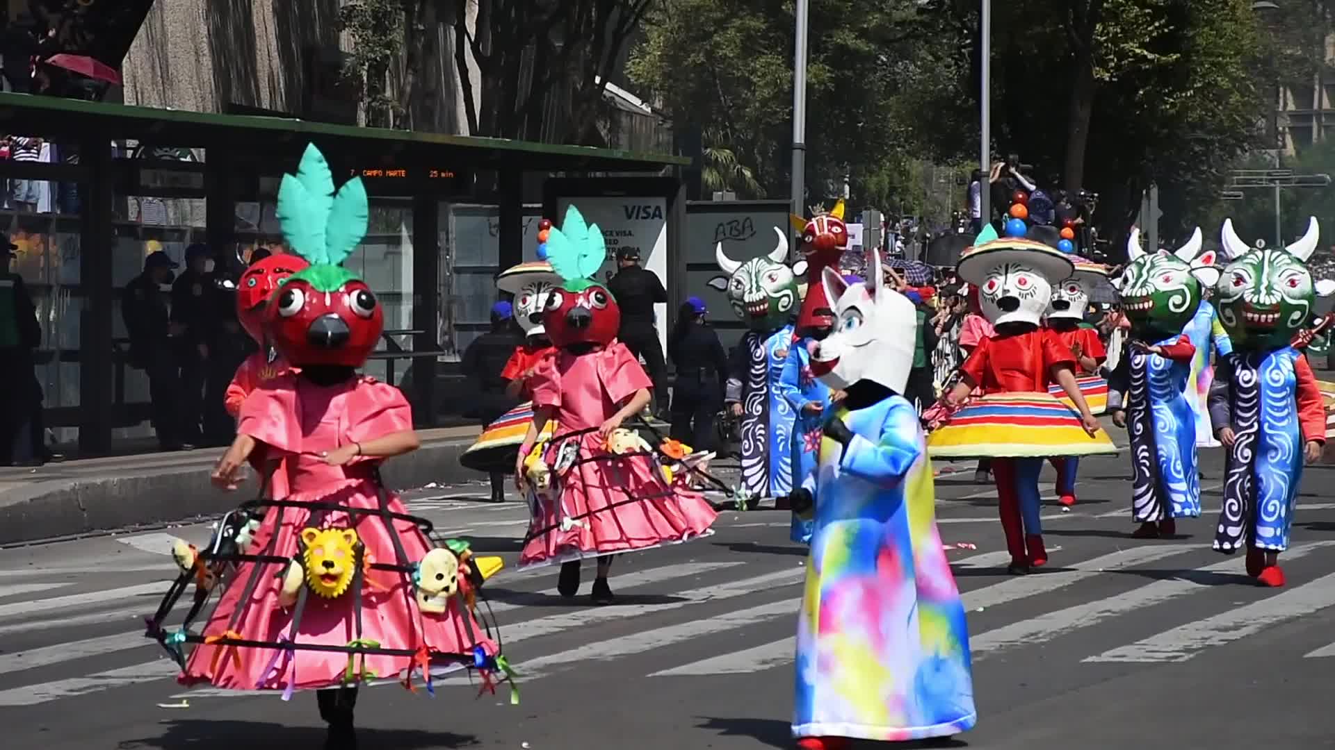 Mexican Day Of The Dead Parade