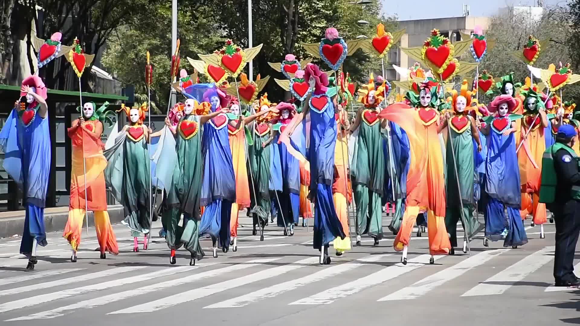 Mexican Day Of The Dead Parade