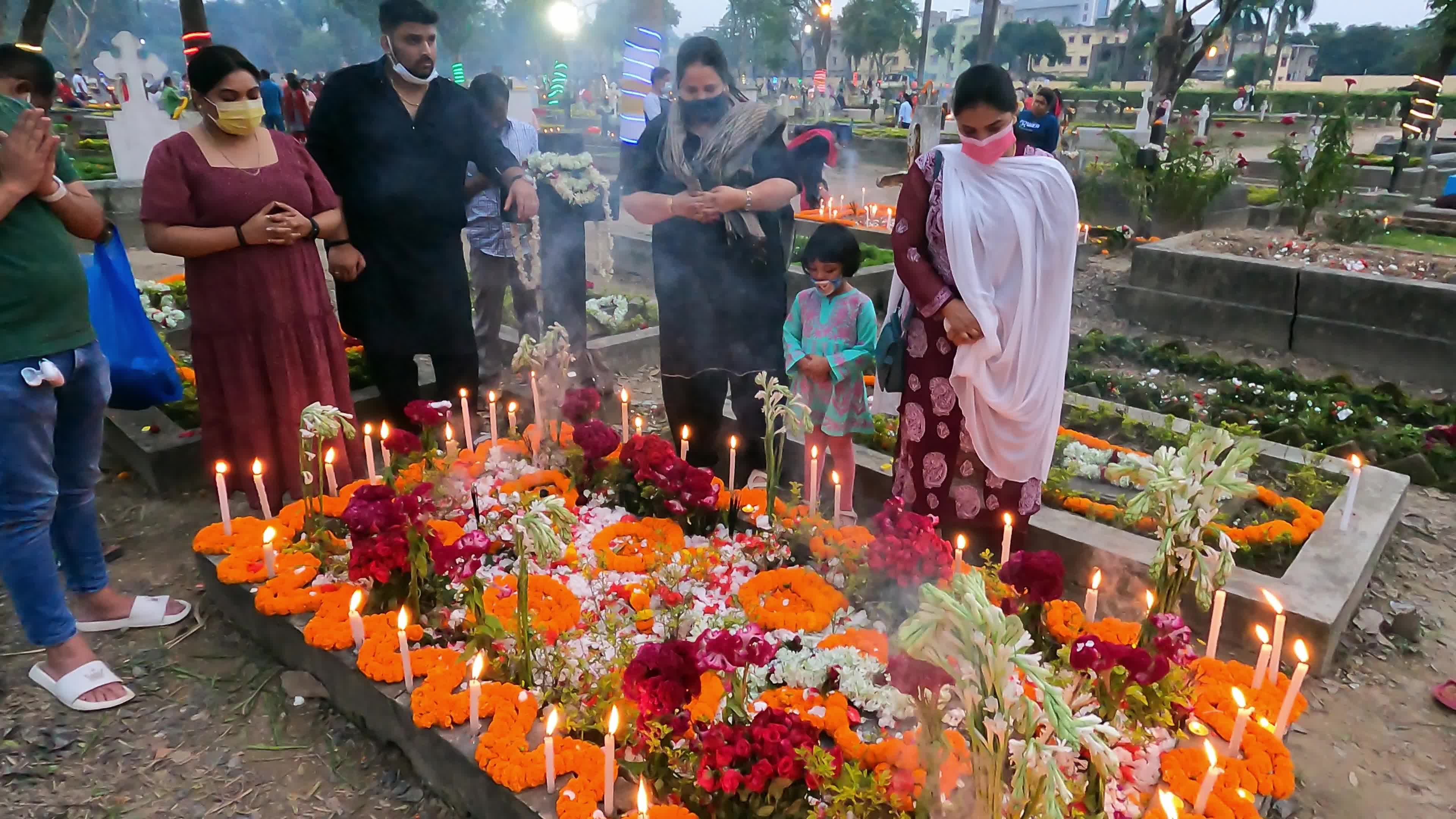 All Souls Day In Kolkata, India