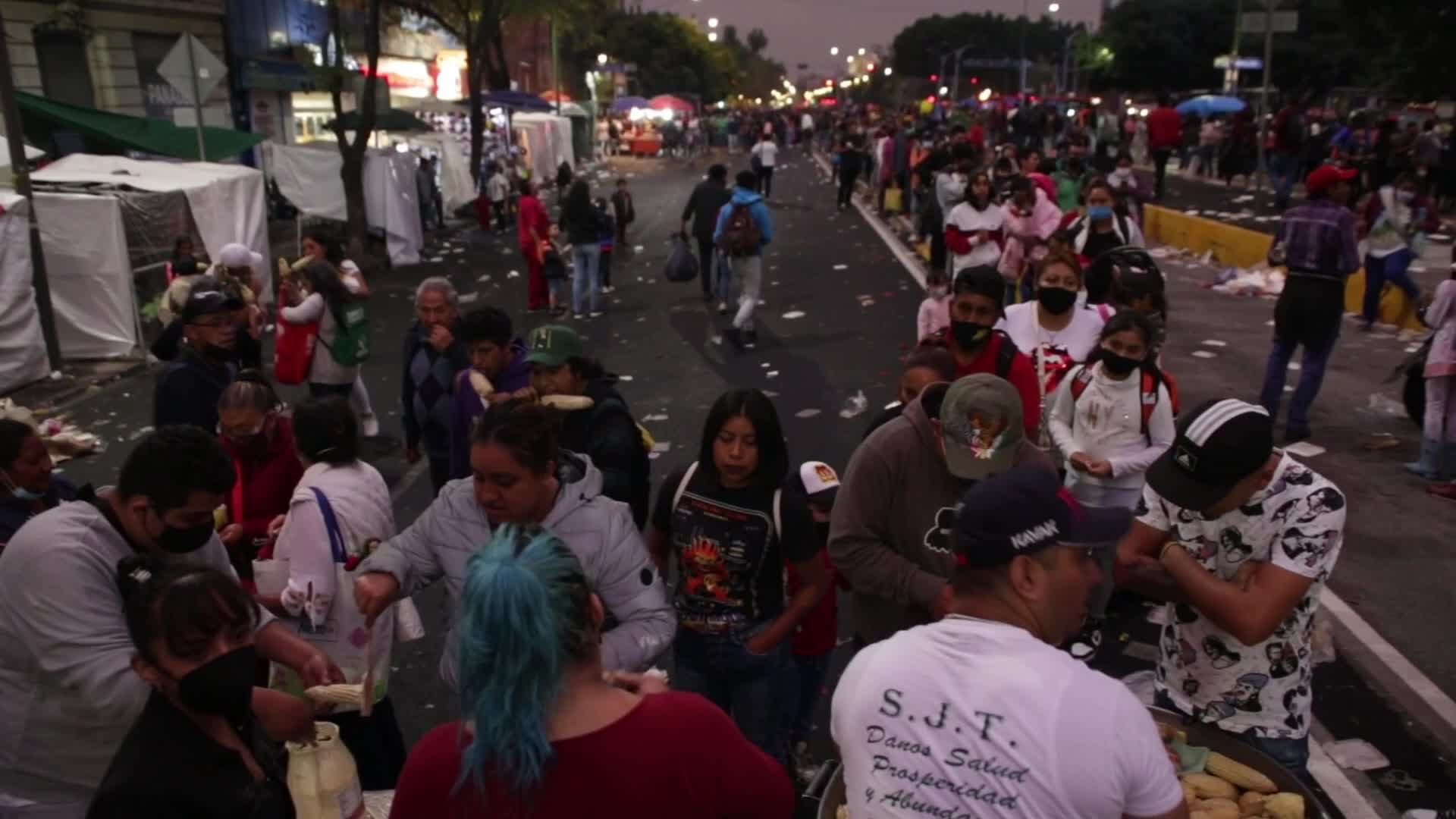 Festivities in honor of St. Jude Thaddeus In Mexico City