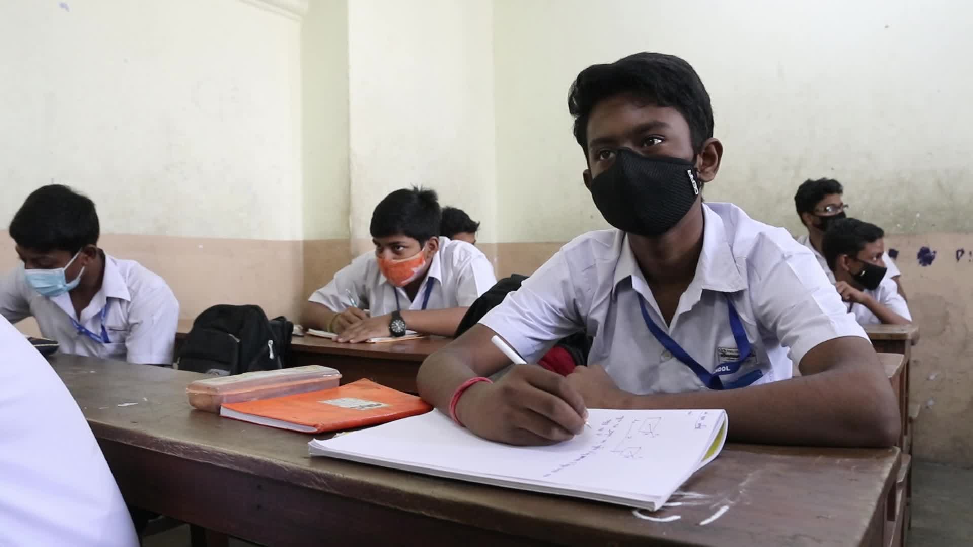West Bengal schools reopen for classes 9-12 after two years