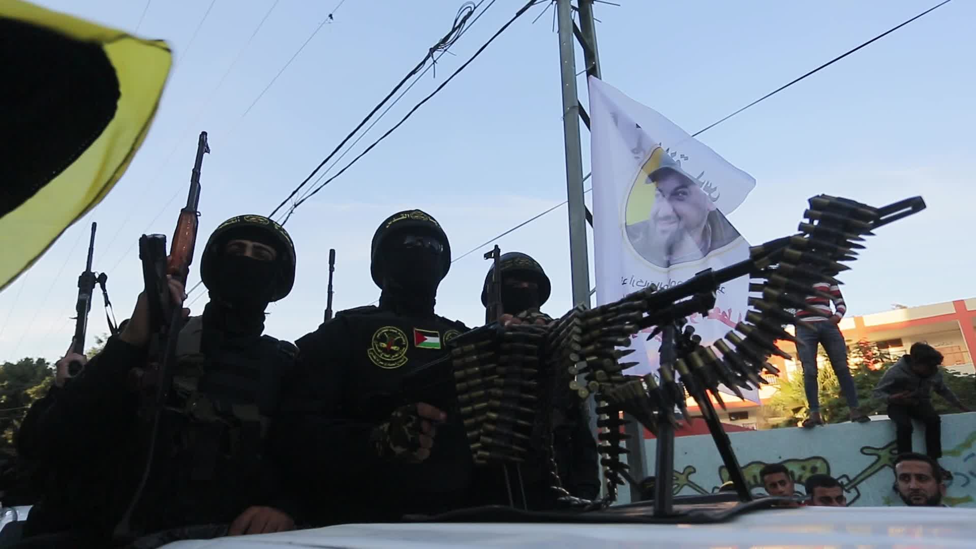 Military parade in Gaza