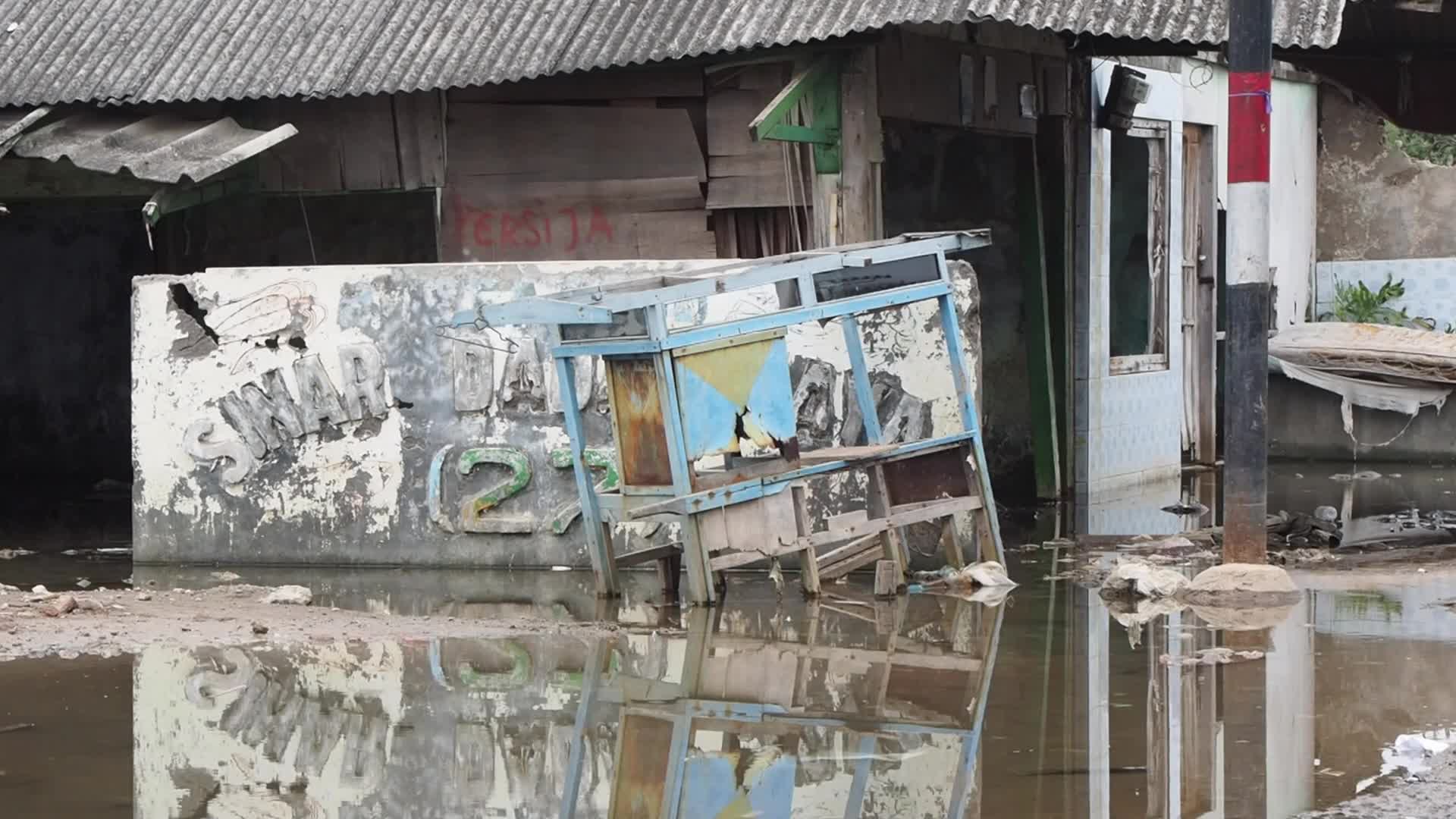 Abrassion on North Banten Coastal Area