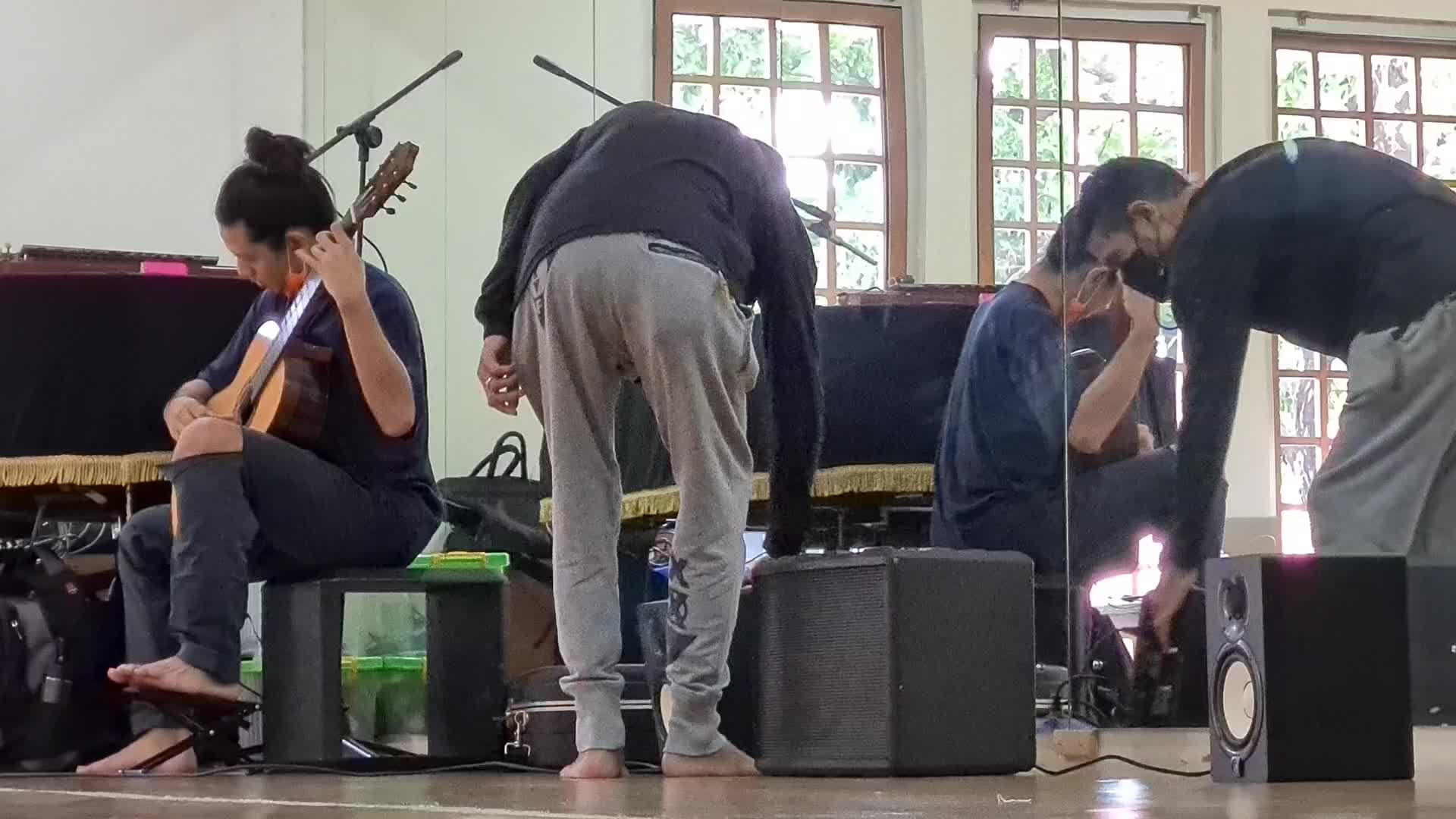 Ballet Practice in Indonesia amid the Covid-19 pandemic