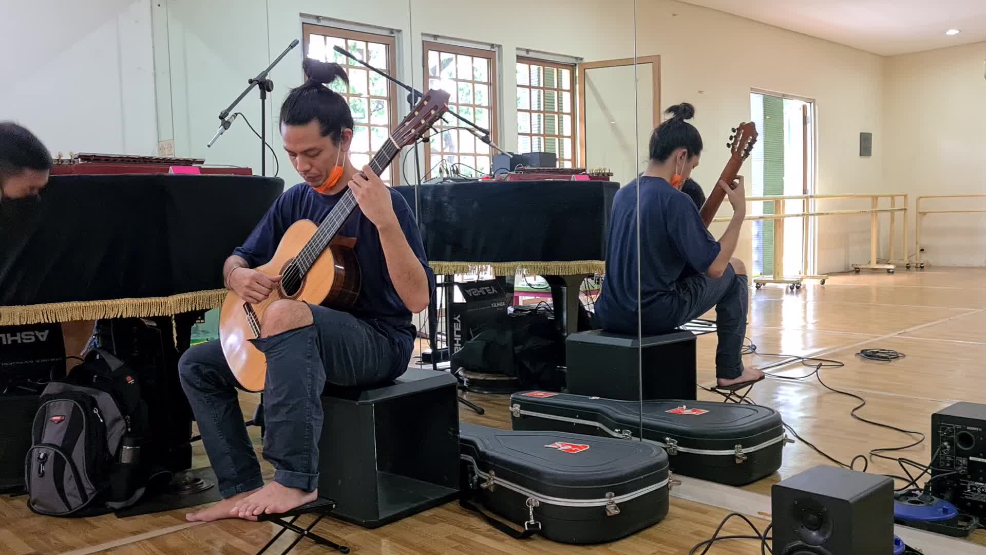 Ballet Practice in Indonesia amid the Covid-19 pandemic
