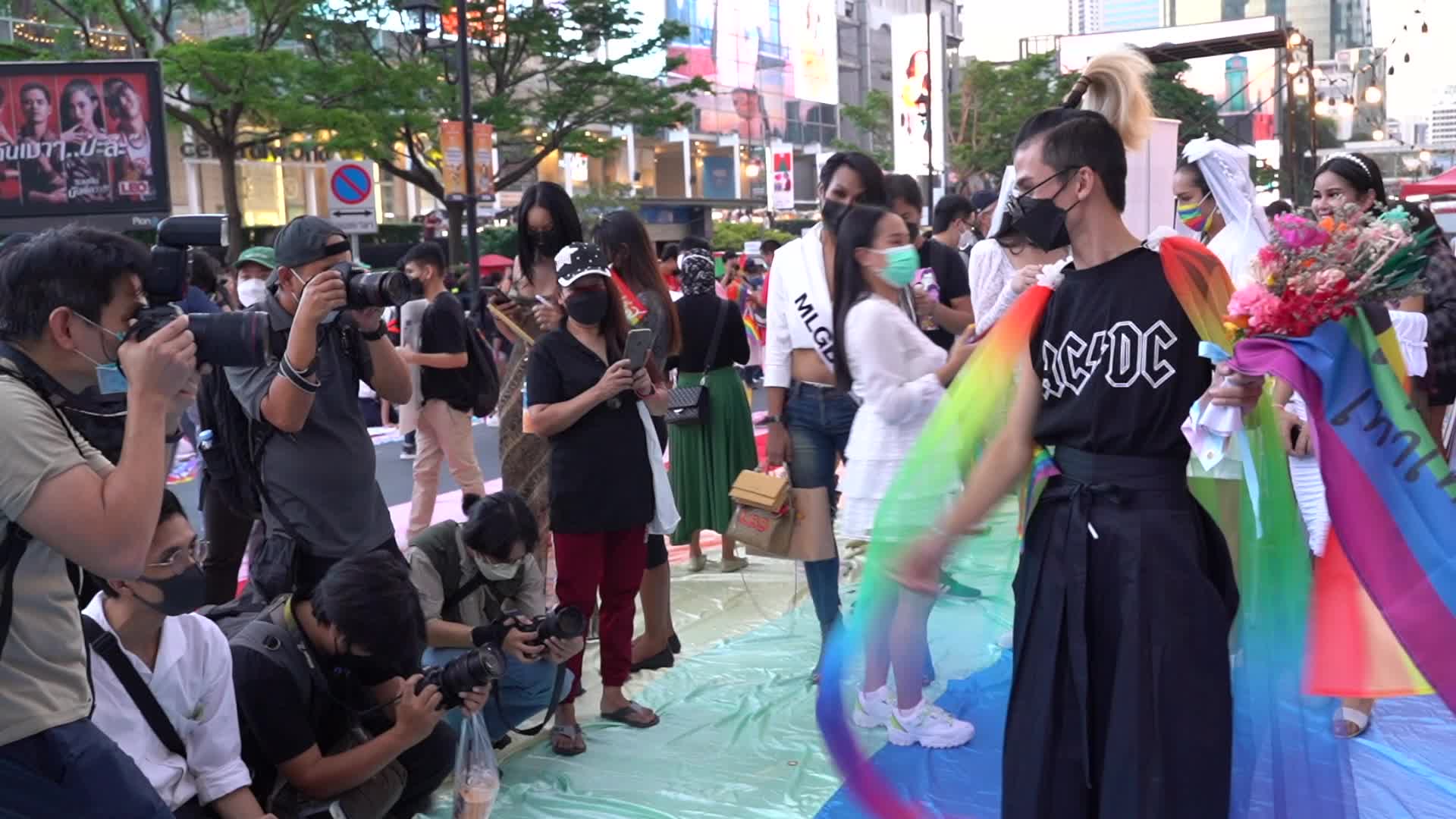 LGBTIQN+ Community Rally Calling on Same-Sex Marriage
