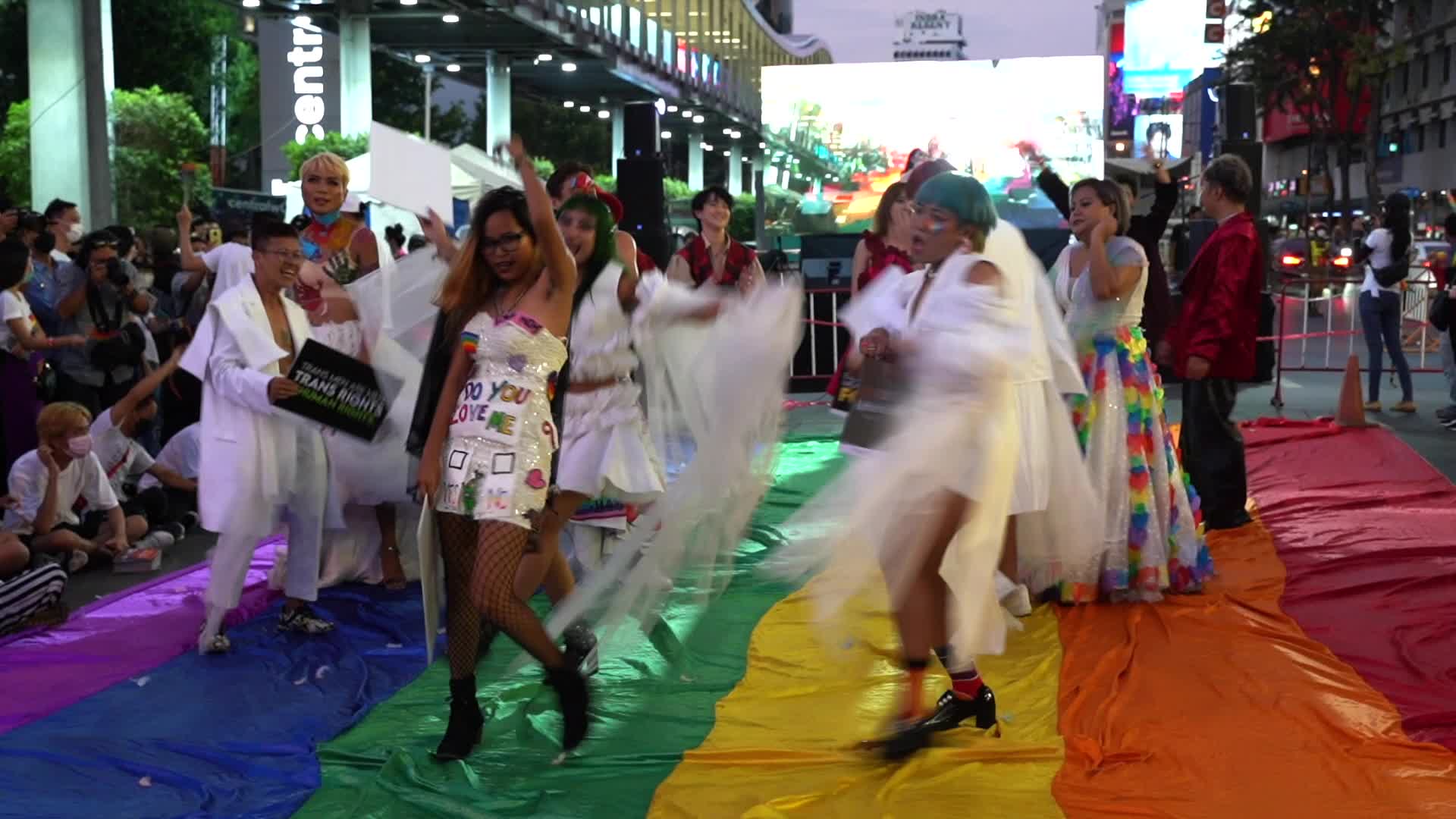 LGBTIQN+ Community Rally Calling on Same-Sex Marriage