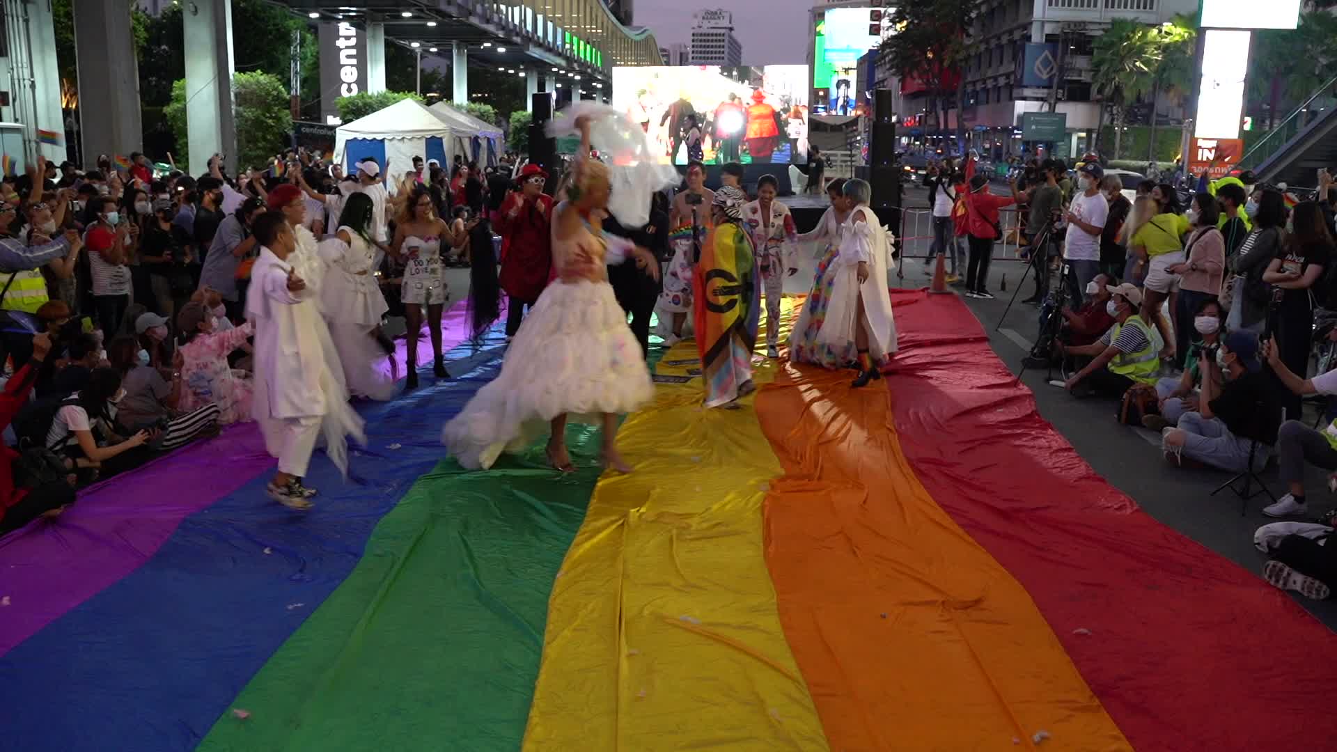 LGBTIQN+ Community Rally Calling on Same-Sex Marriage