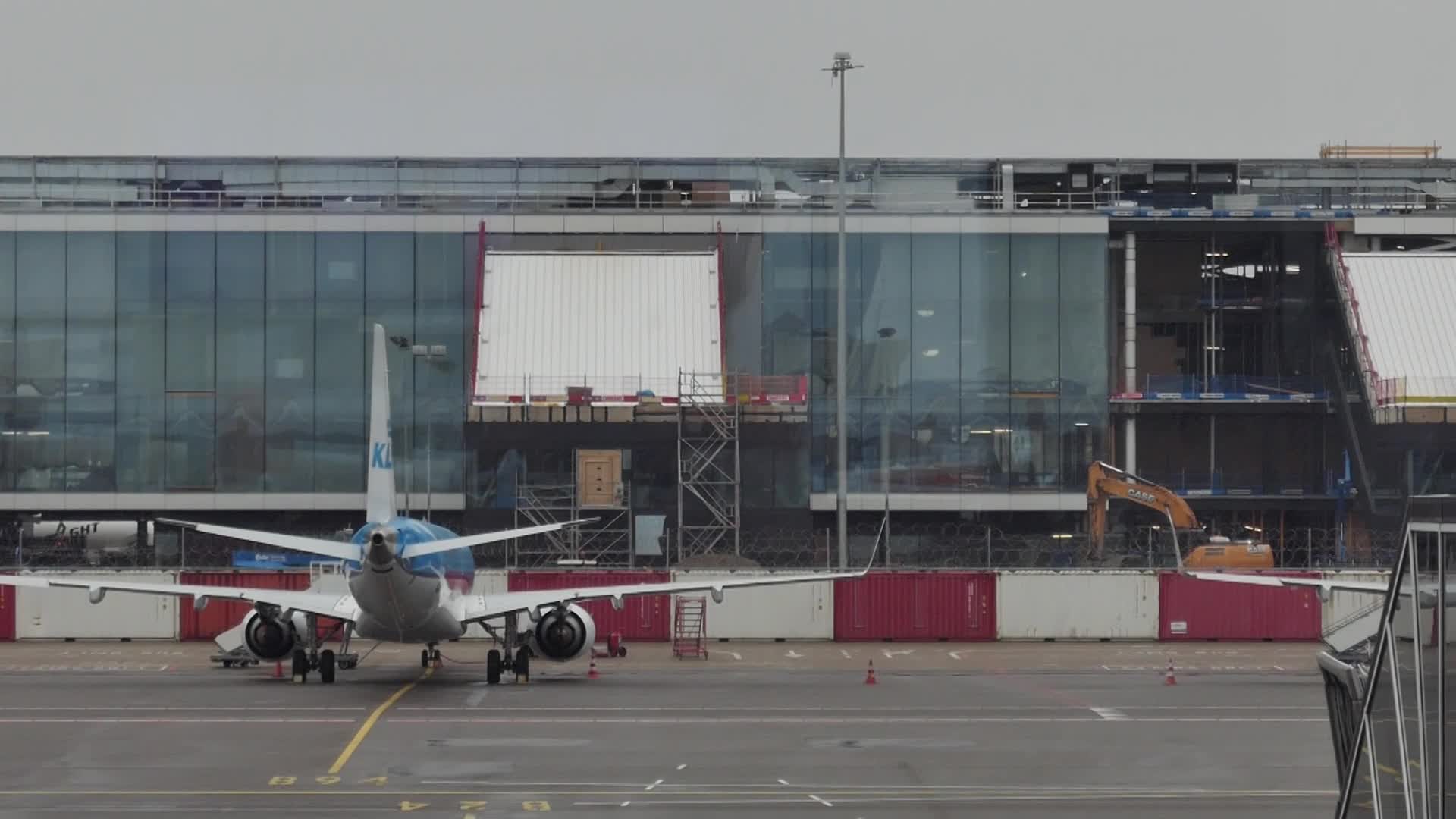 Amsterdam Schiphol airport during the COVID Pandemic