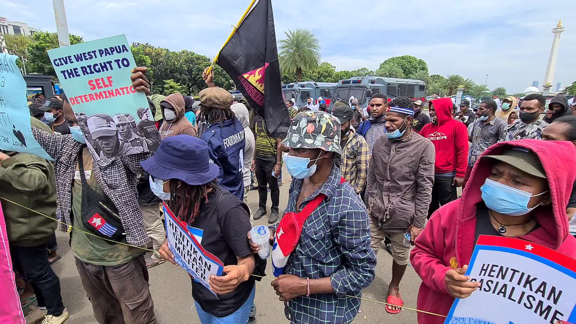 Action Commemorating the 60th Anniversary of the Declaration of Independence of West Papua