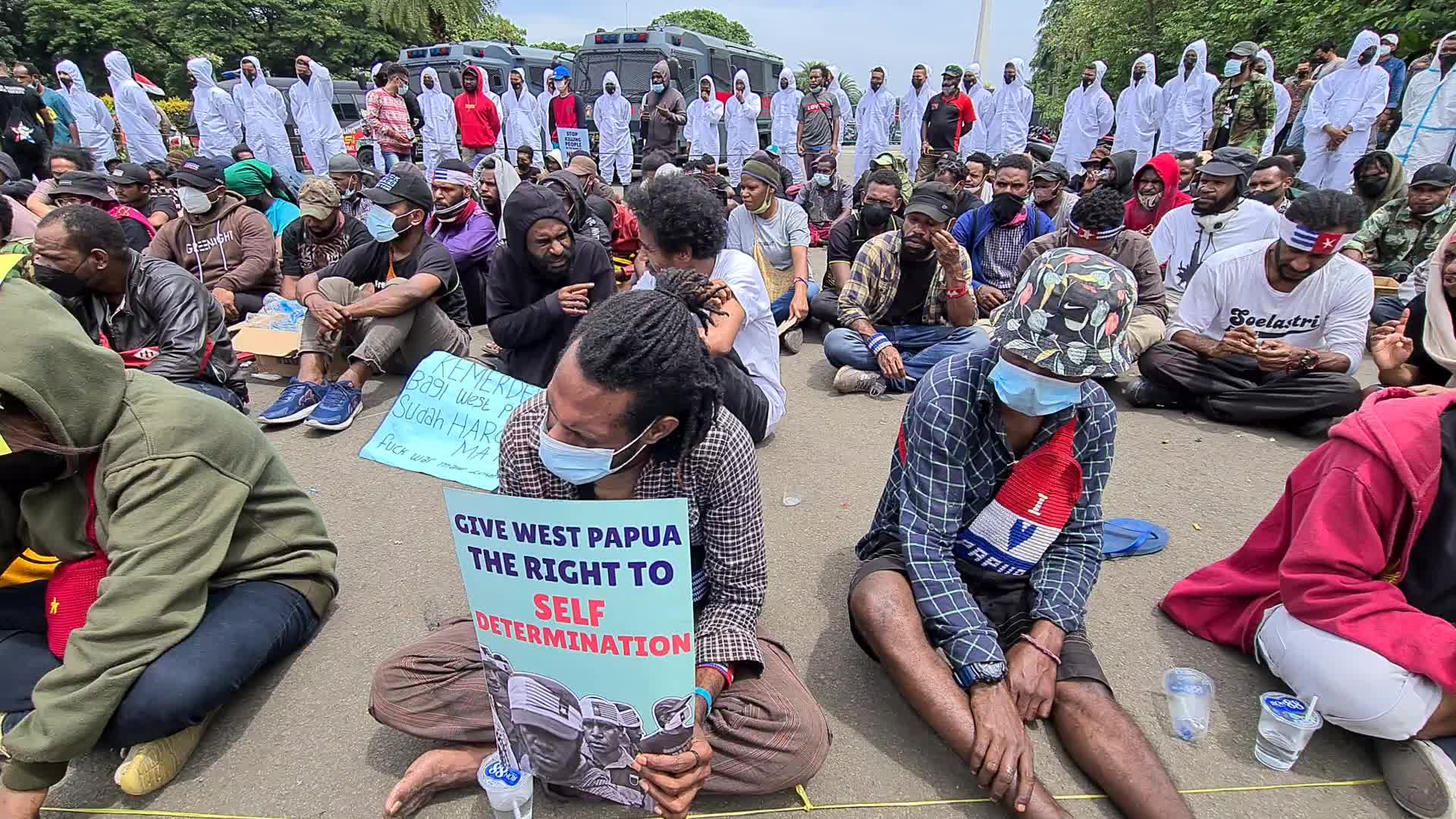 Action Commemorating the 60th Anniversary of the Declaration of Independence of West Papua