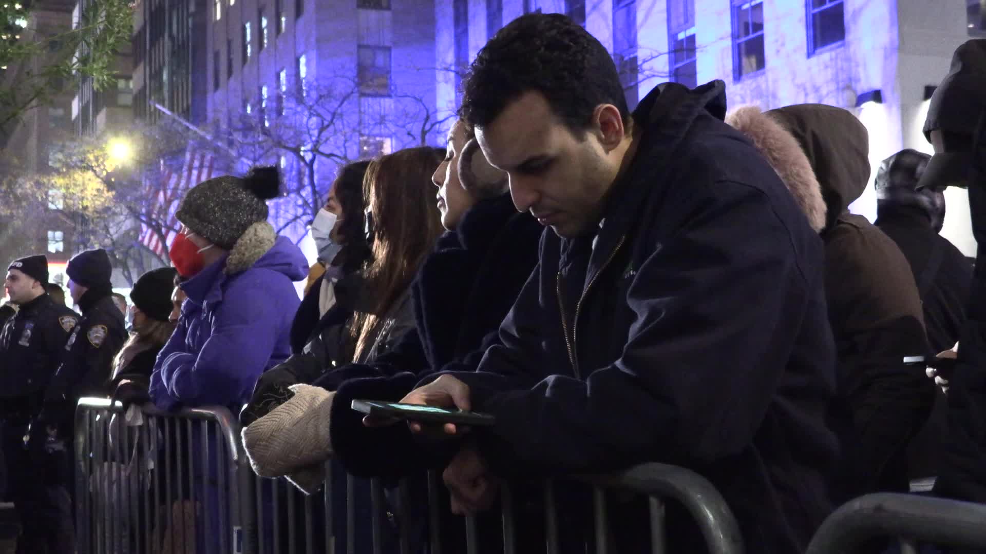 Rockefeller Christmas tree lighting