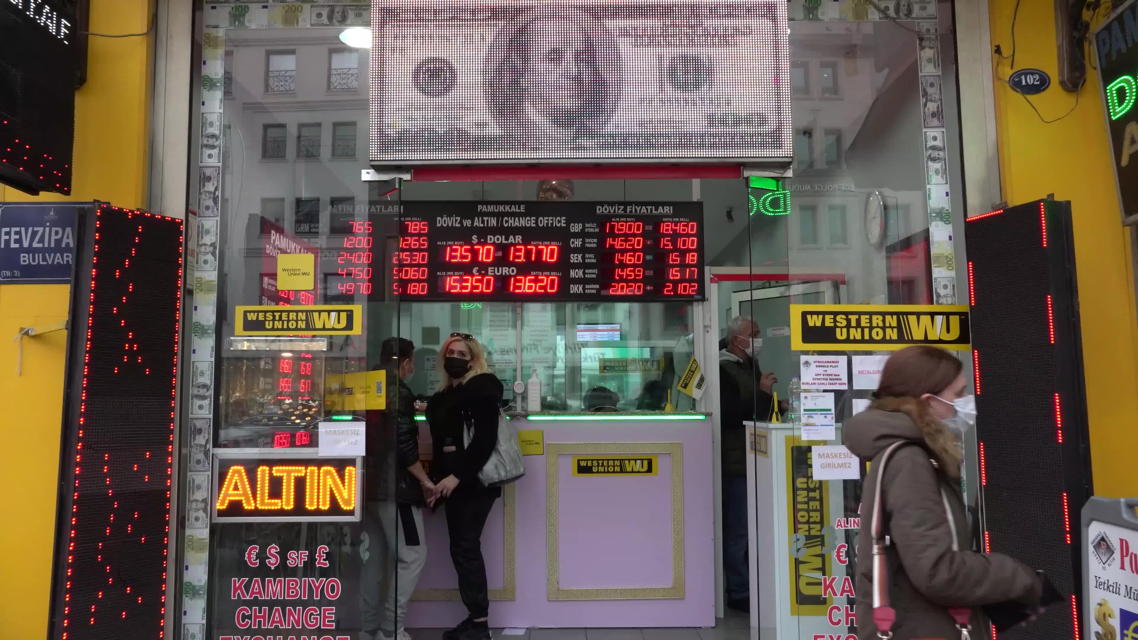 Turkish Lira hit a new all-time low of 13.9 against the USD