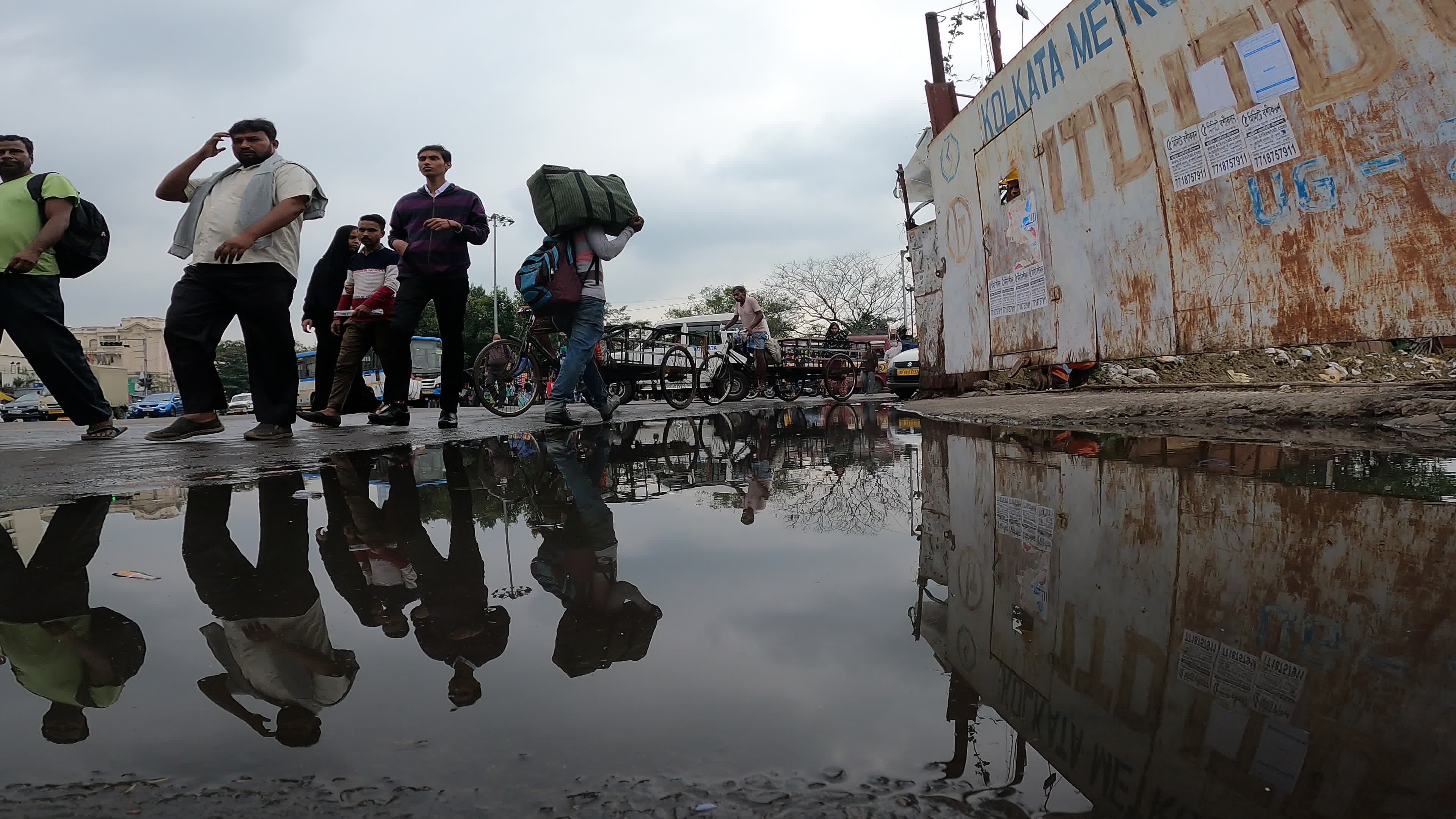 Reflection In Kolkata 