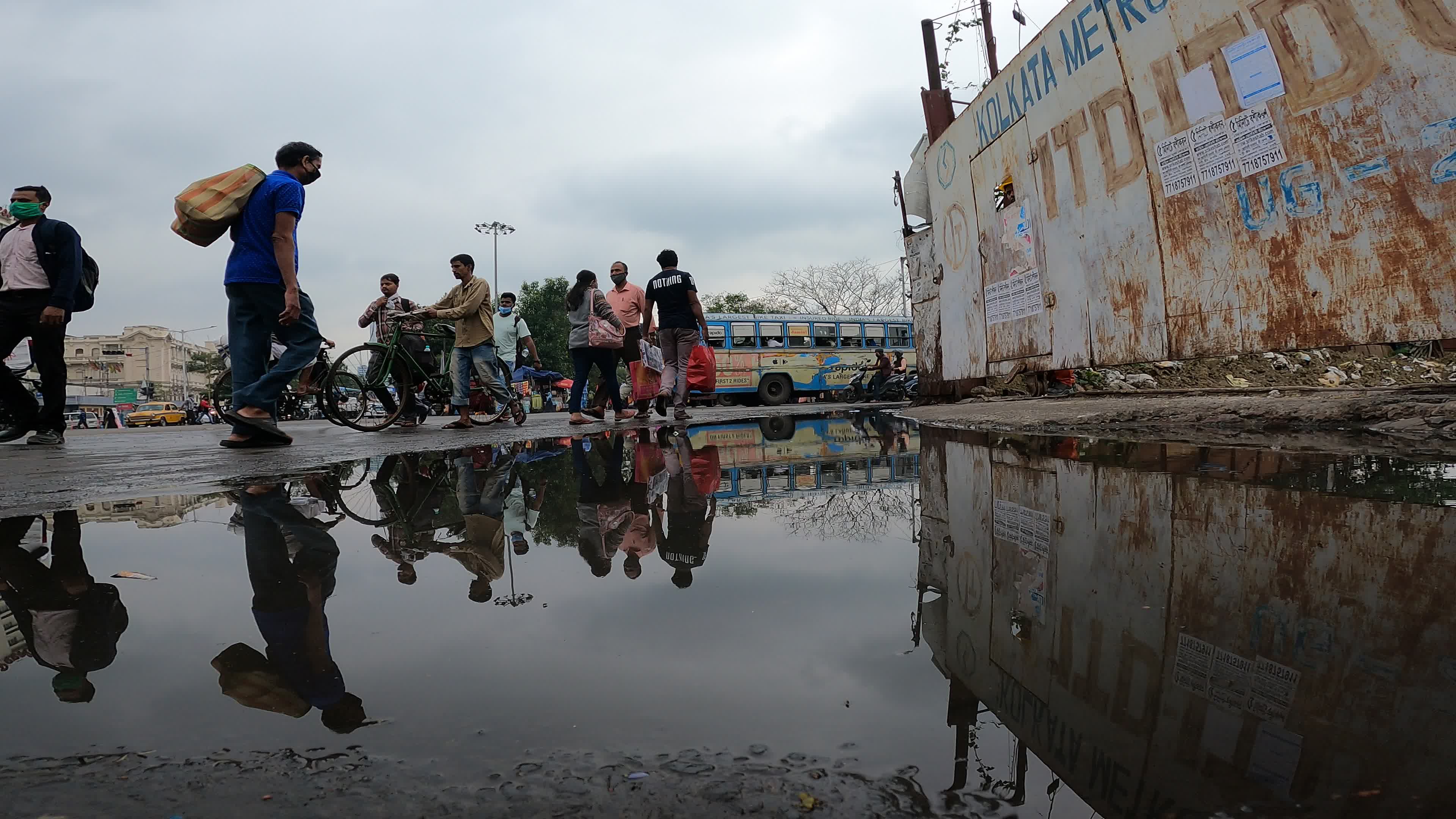 Reflection In Kolkata 