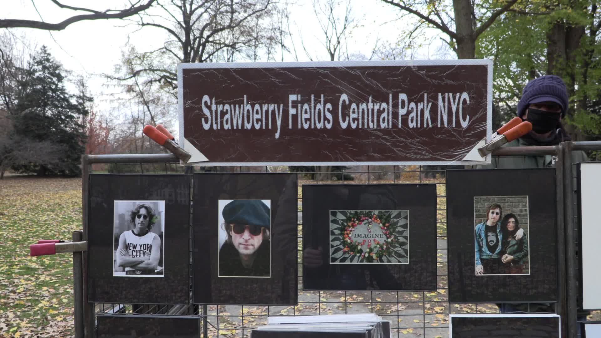 NYC: John Lennon Strawberry Fields memorial