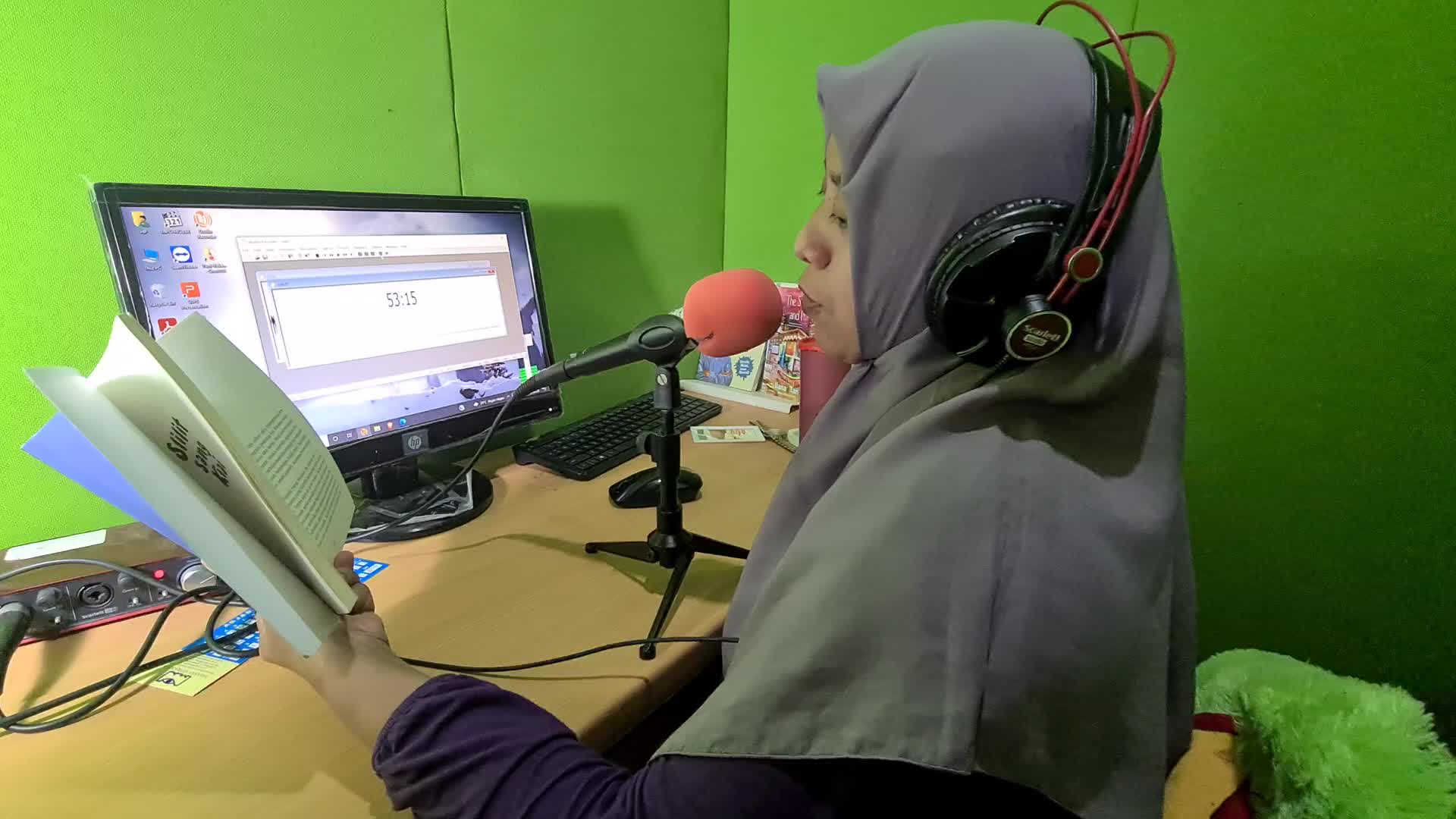 Making Braille and Audio for the Blind in Indonesia during the pandemic