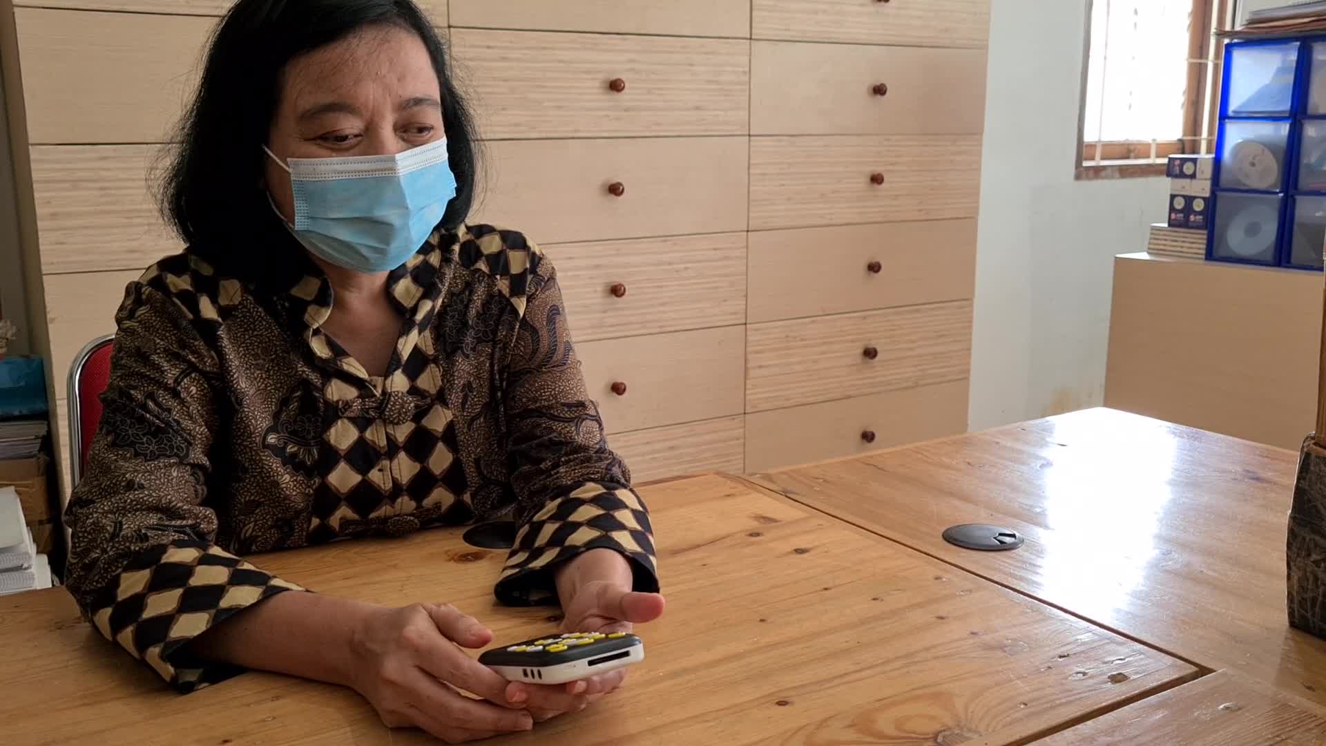 Making Braille and Audio for the Blind in Indonesia during the pandemic