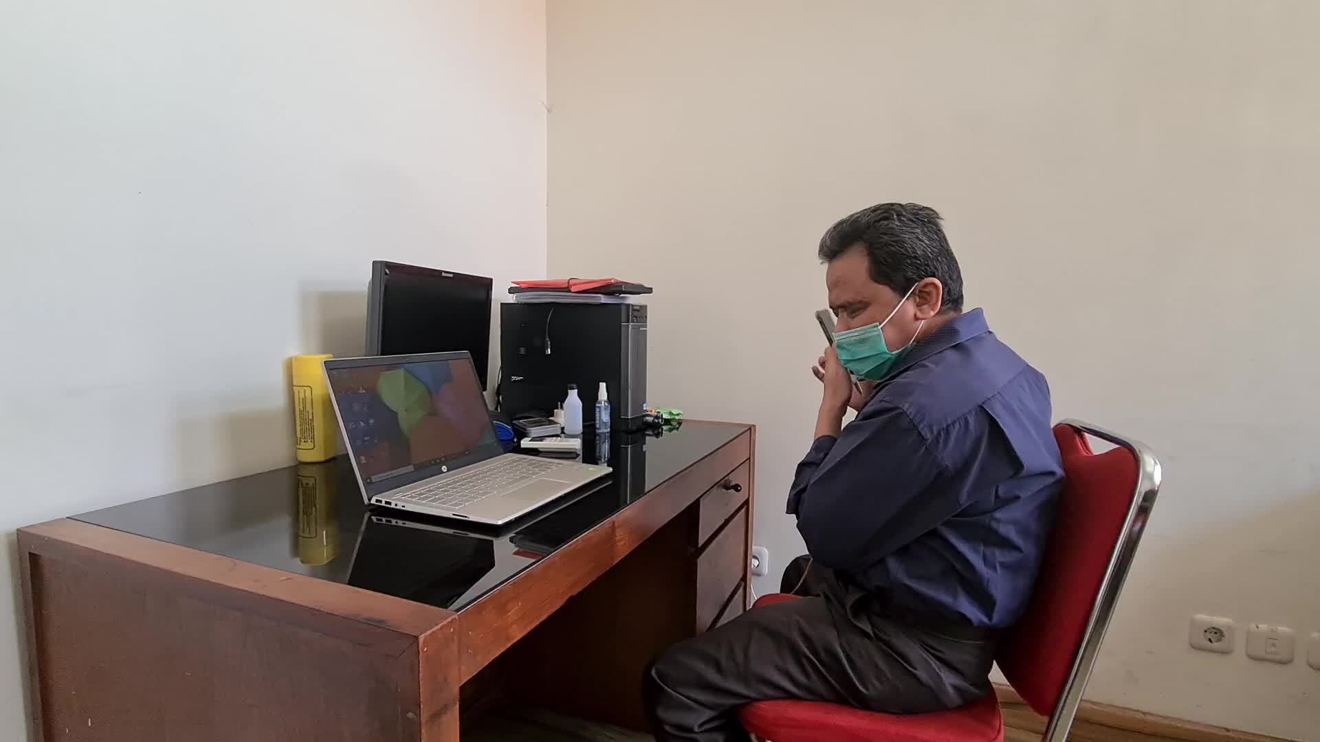 Making Braille and Audio for the Blind in Indonesia during the pandemic