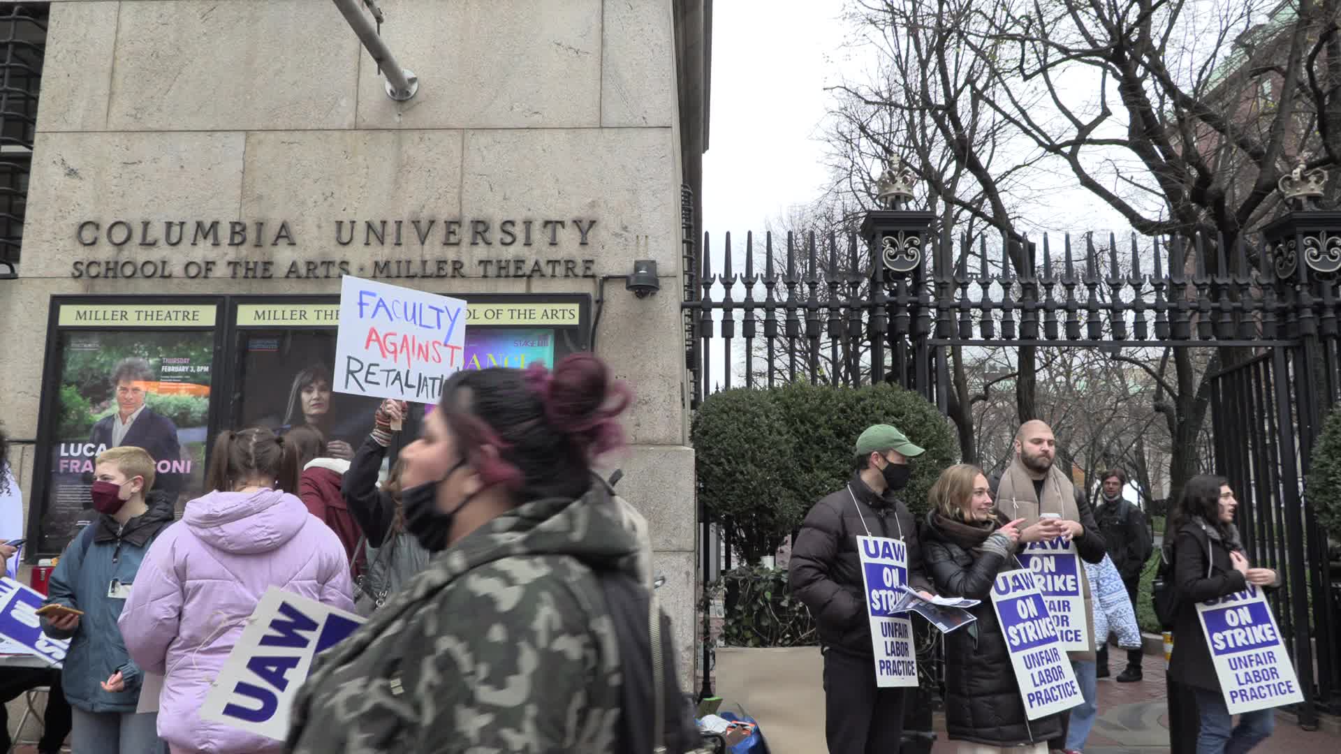 NYC: Columbia University Students Shut-Down Campus