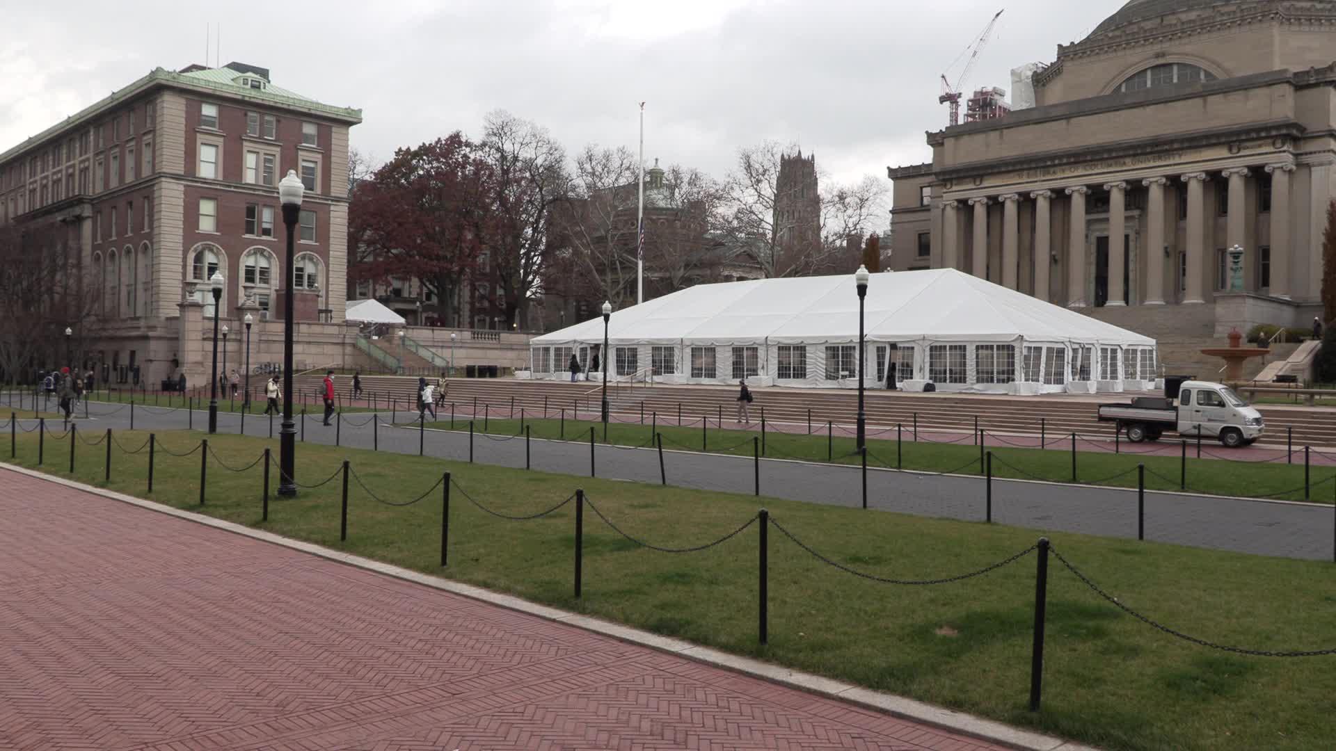 NYC: Columbia University Students Shut-Down Campus