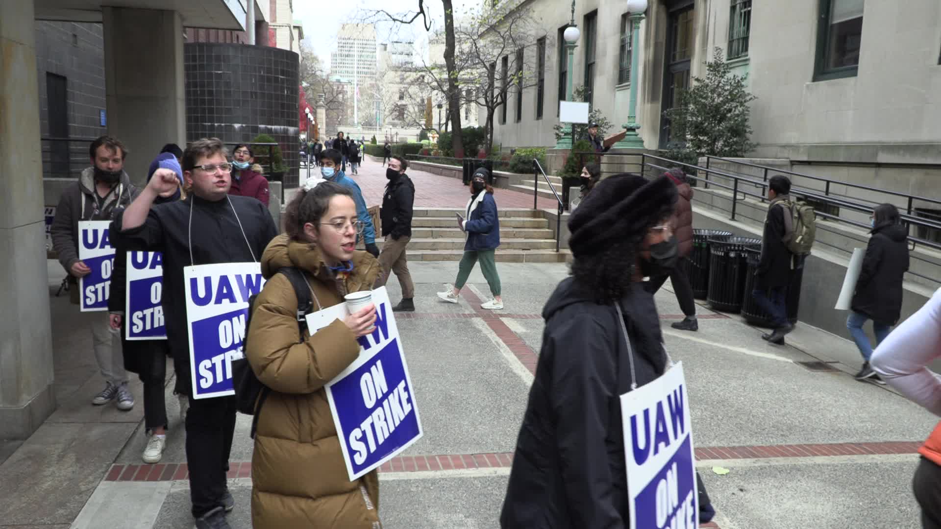 NYC: Columbia University Students Shut-Down Campus