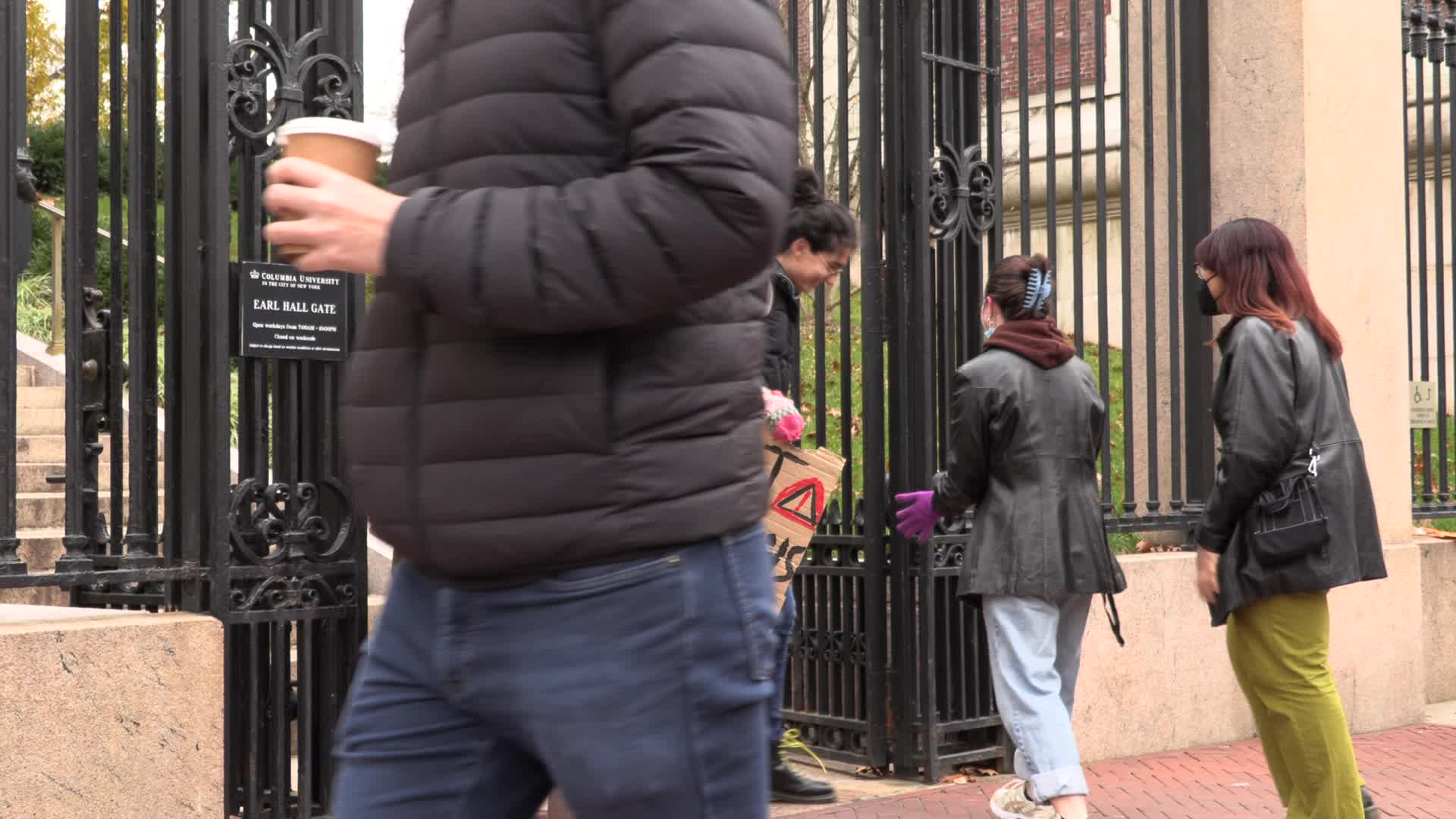 NYC: Columbia University Students Shut-Down Campus