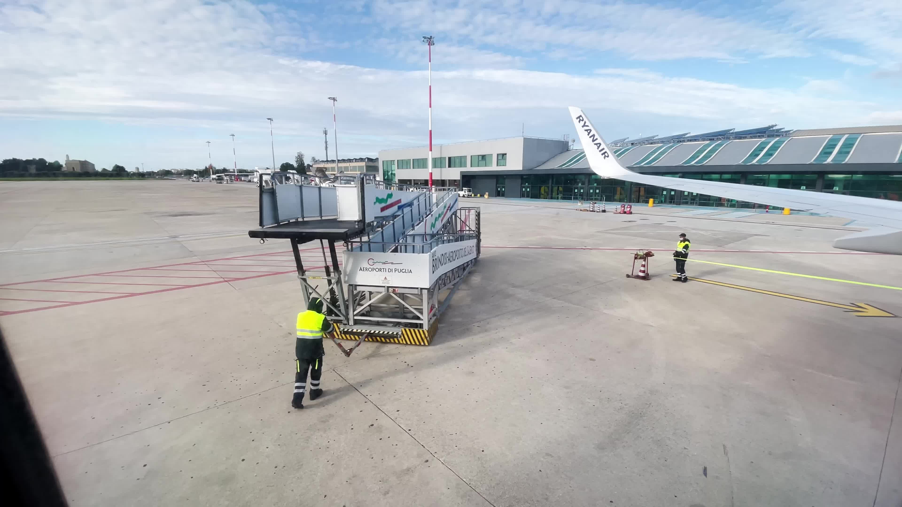 In Flight From Brindisi Airport (LIBR) to Venice Airport (VCE)