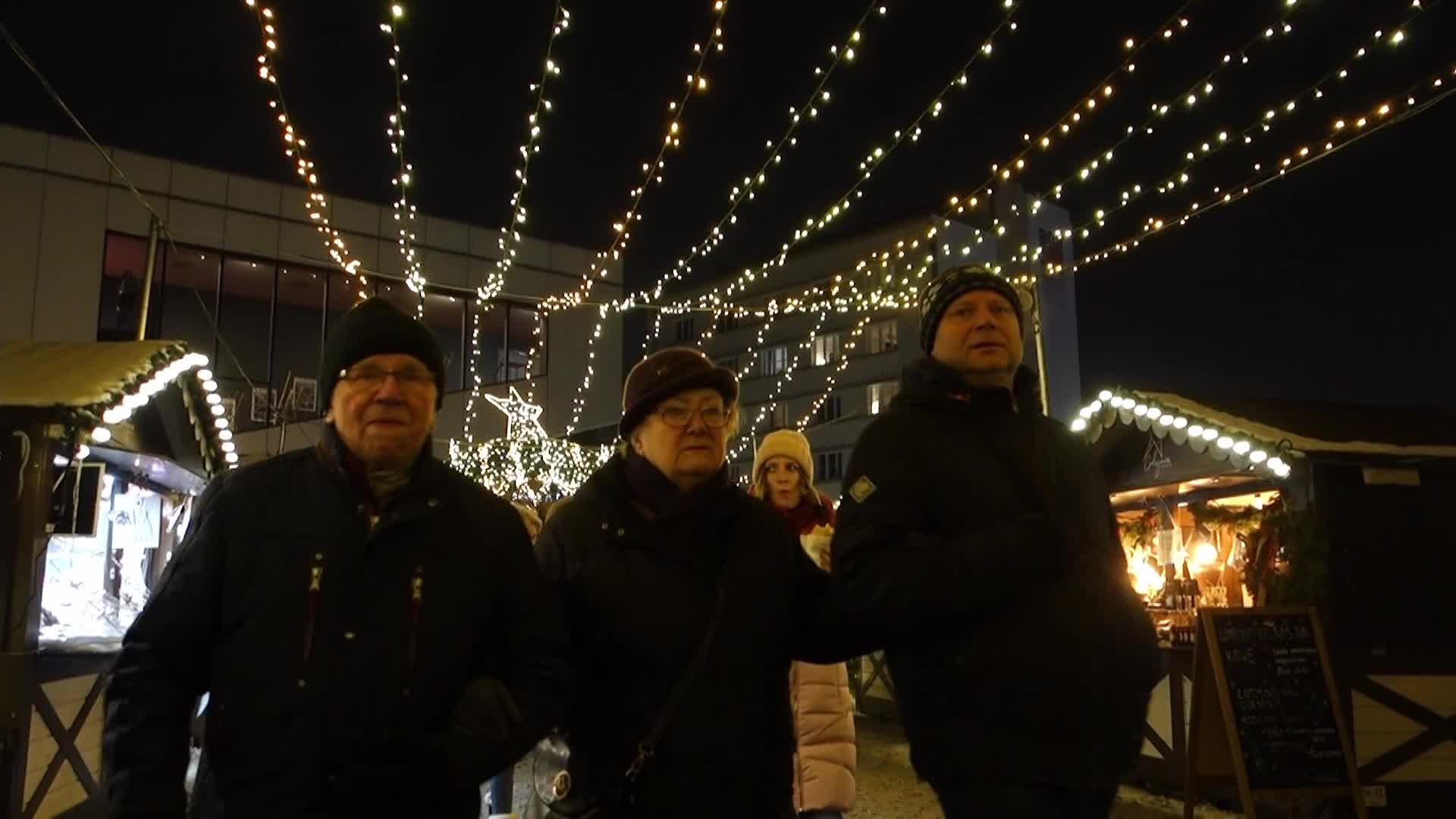 Christmas Atmosphere In Gdynia, Poland