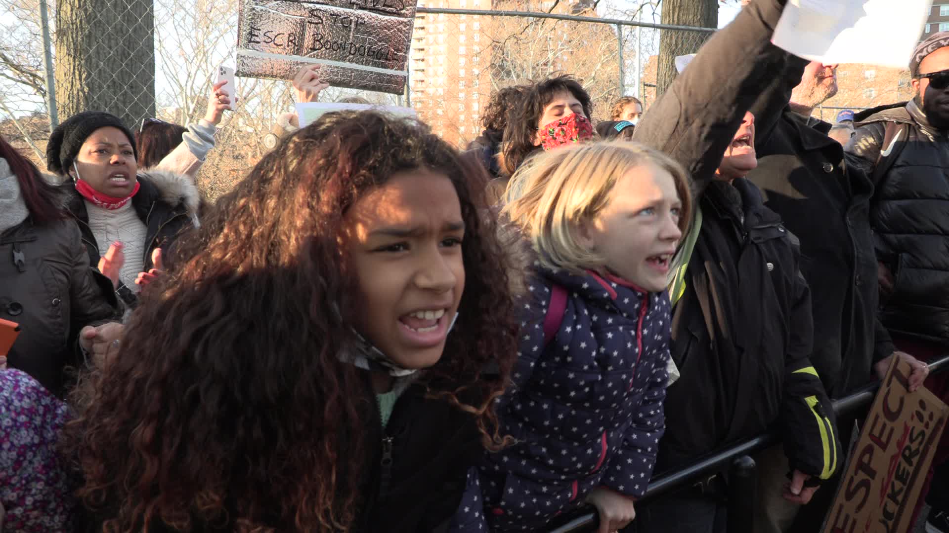NYC: Arrests at East River Park Construction