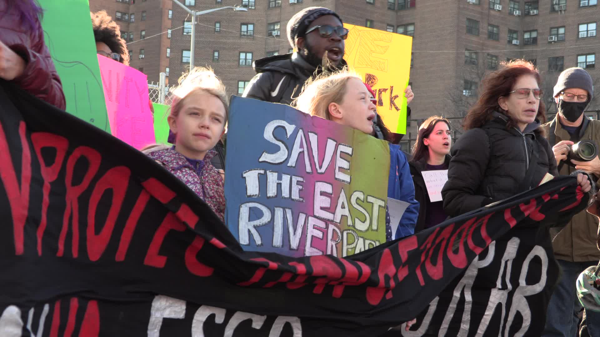 NYC: Arrests at East River Park Construction