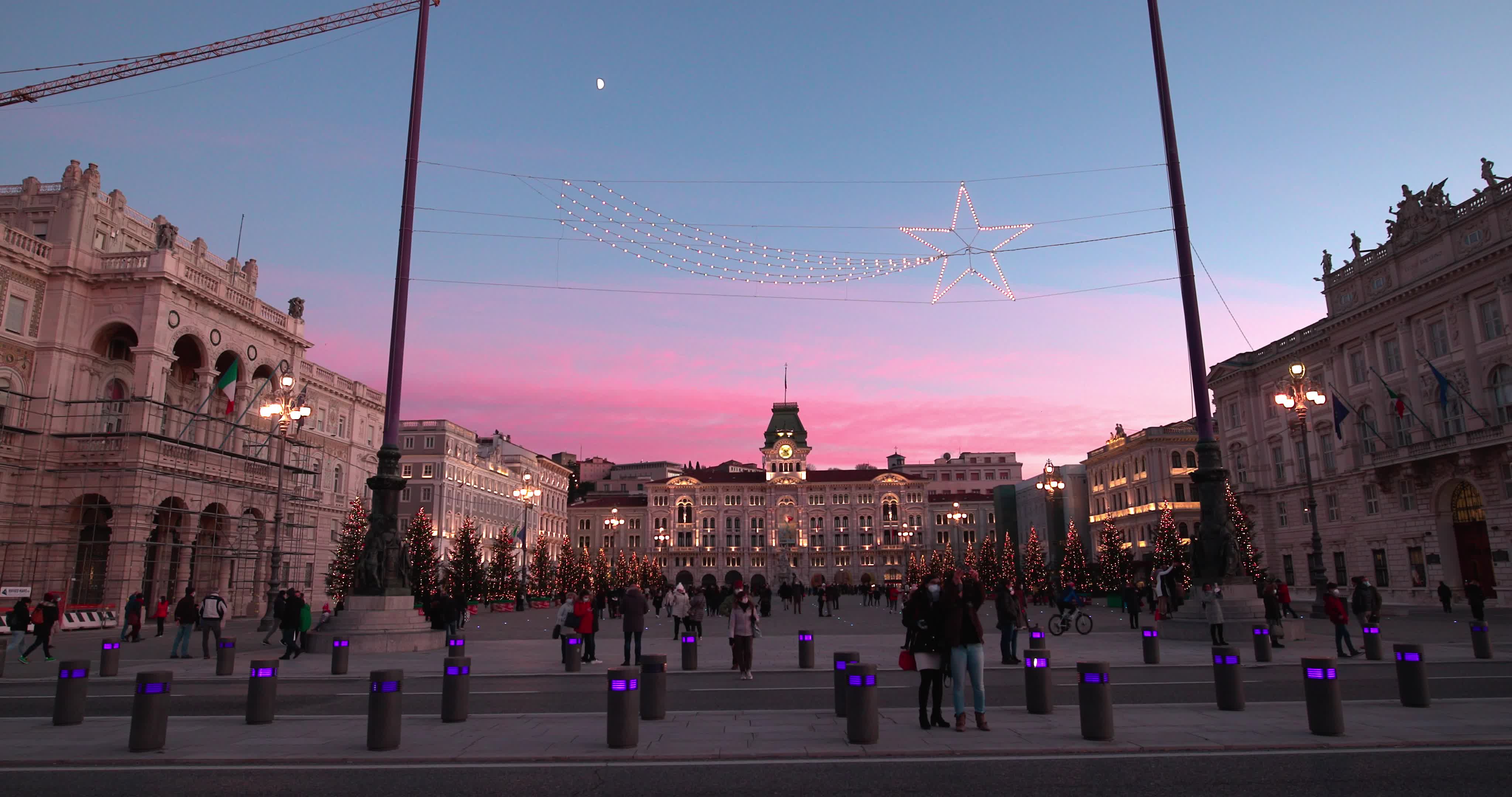 Christmas Holiday In Trieste, Italy