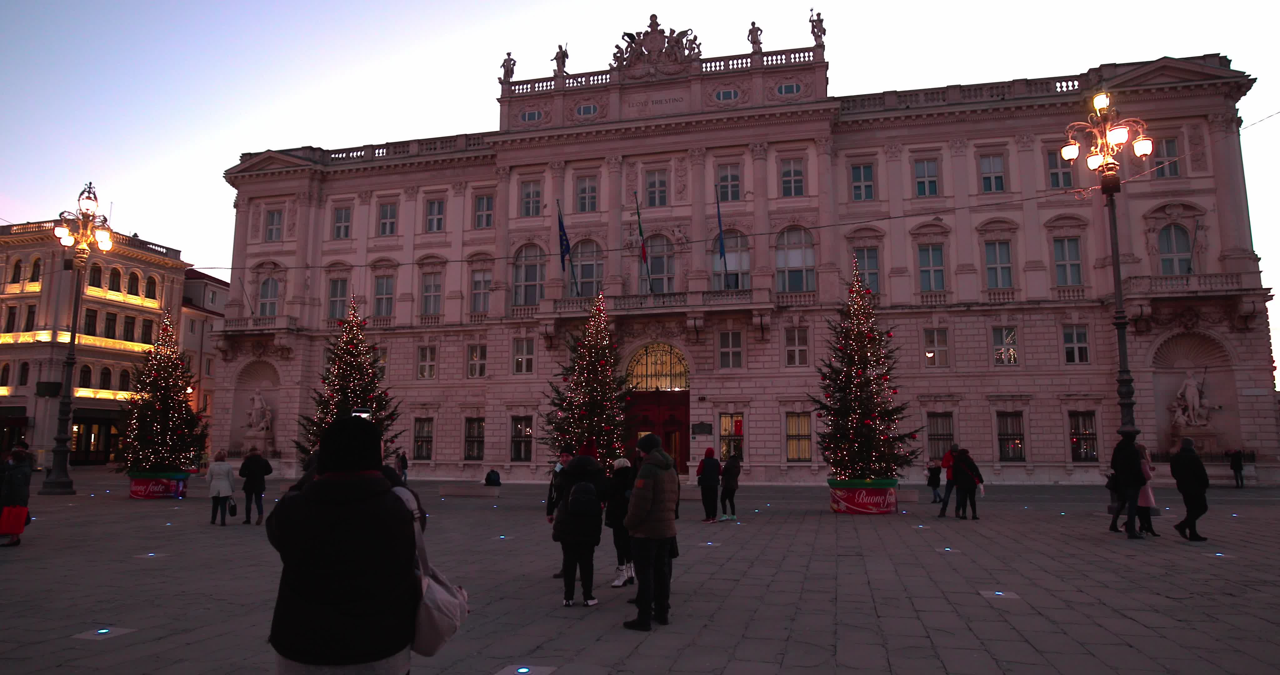 Christmas Holiday In Trieste, Italy