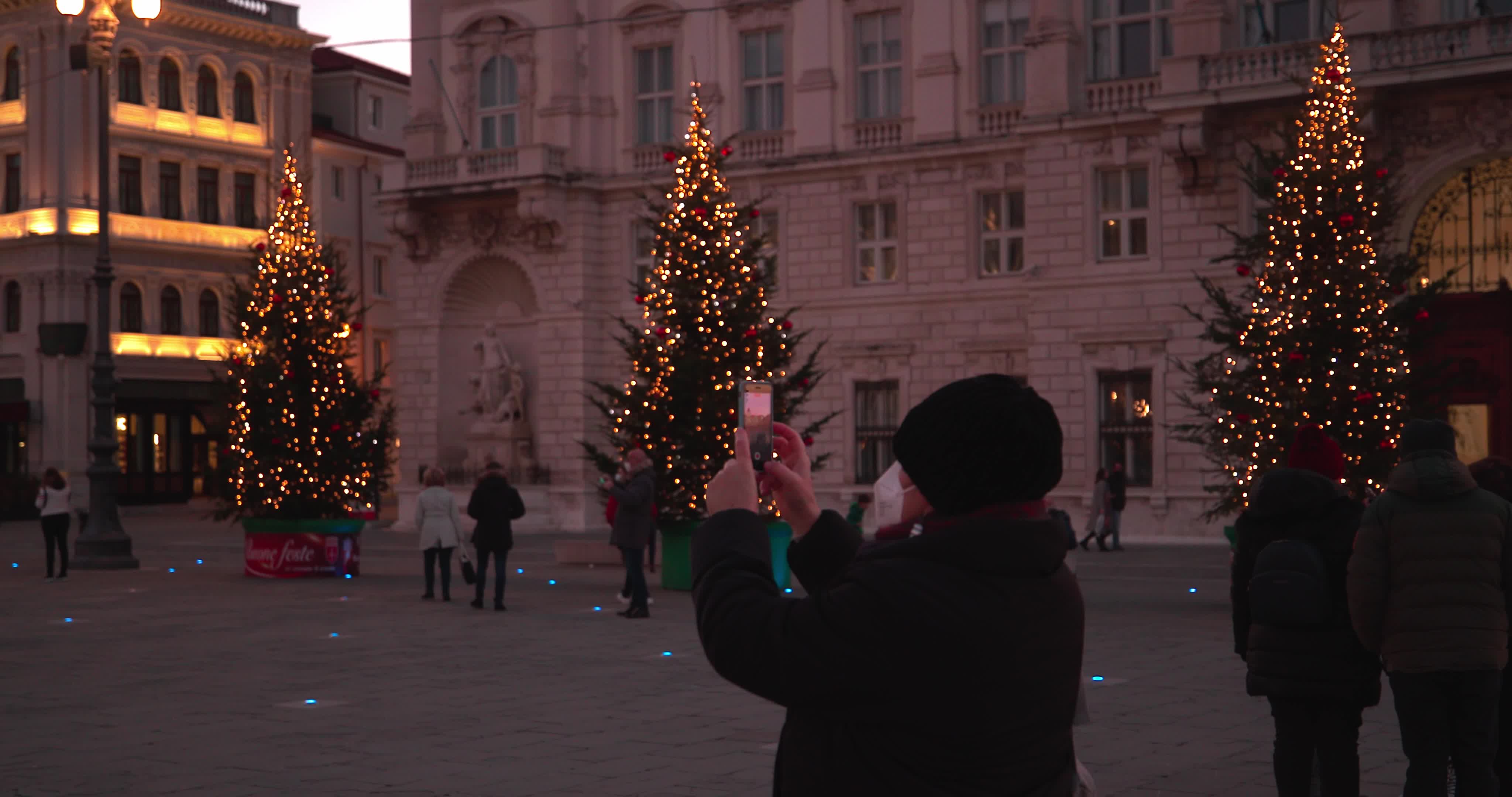 Christmas Holiday In Trieste, Italy