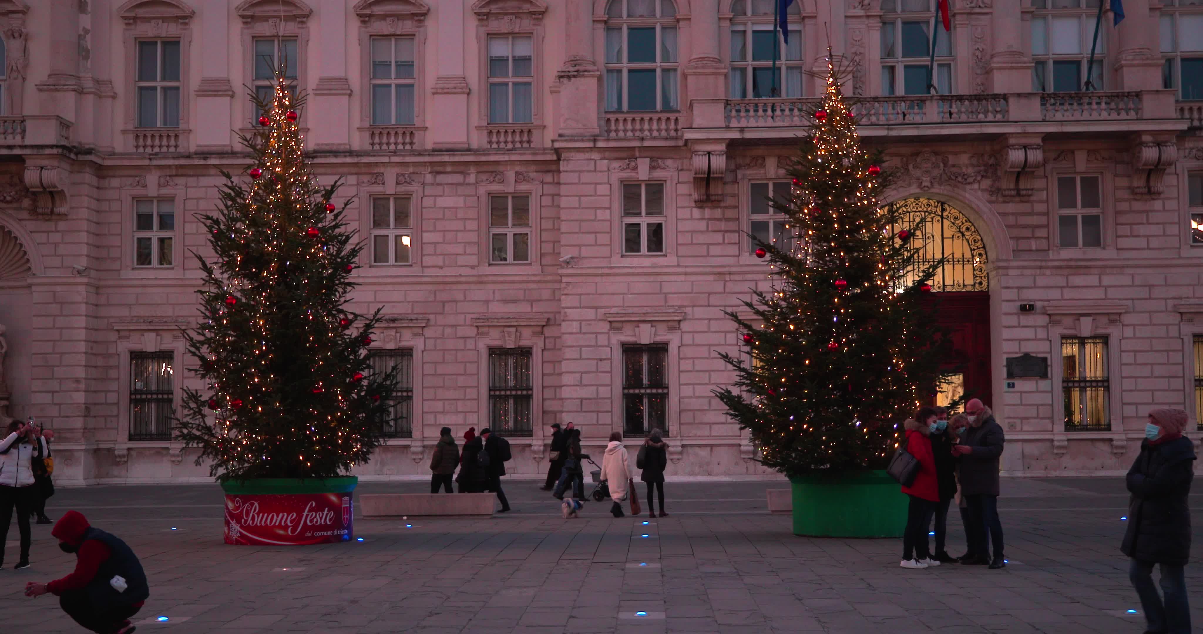 Christmas Holiday In Trieste, Italy
