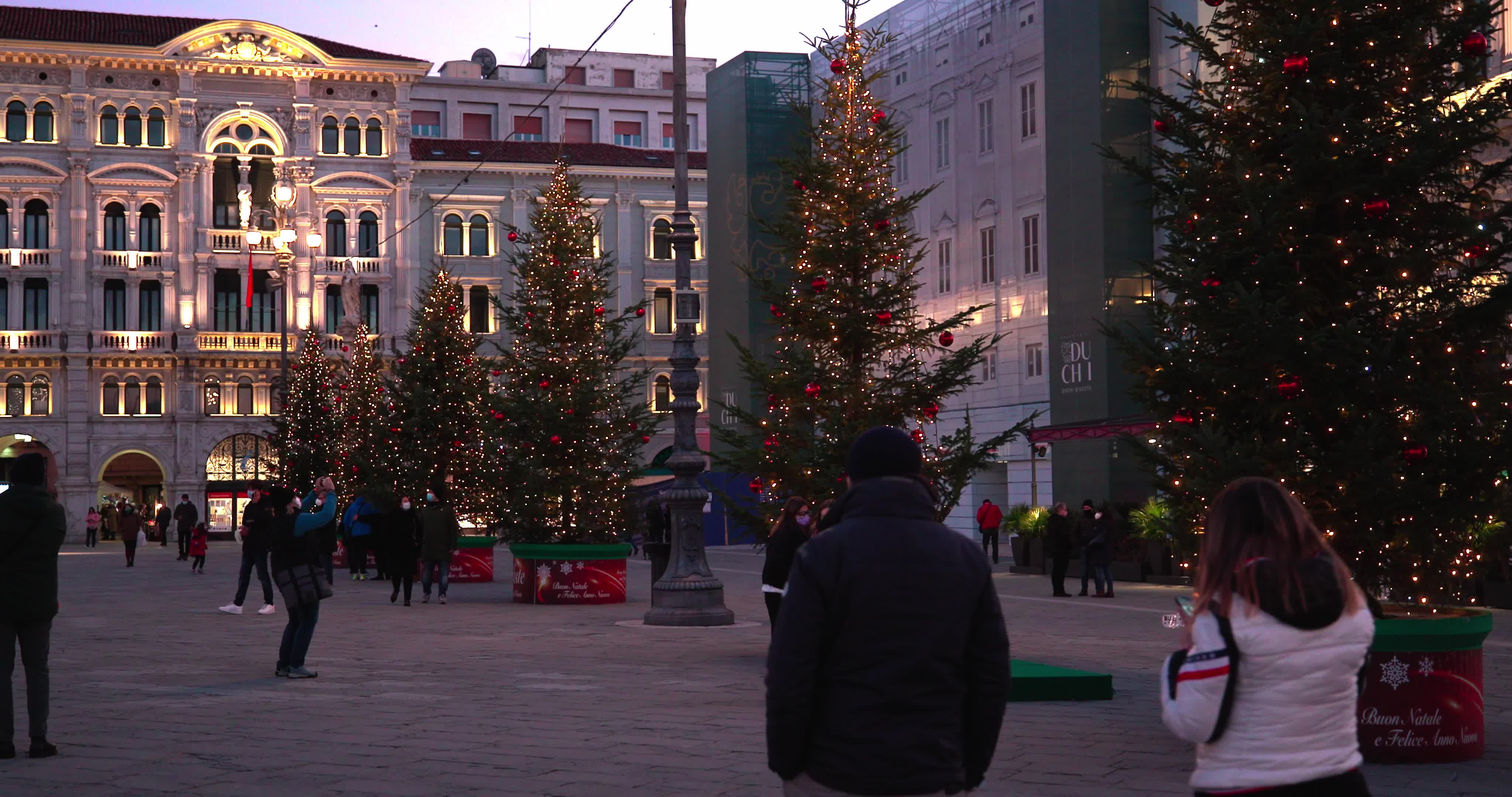 Christmas Holiday In Trieste, Italy