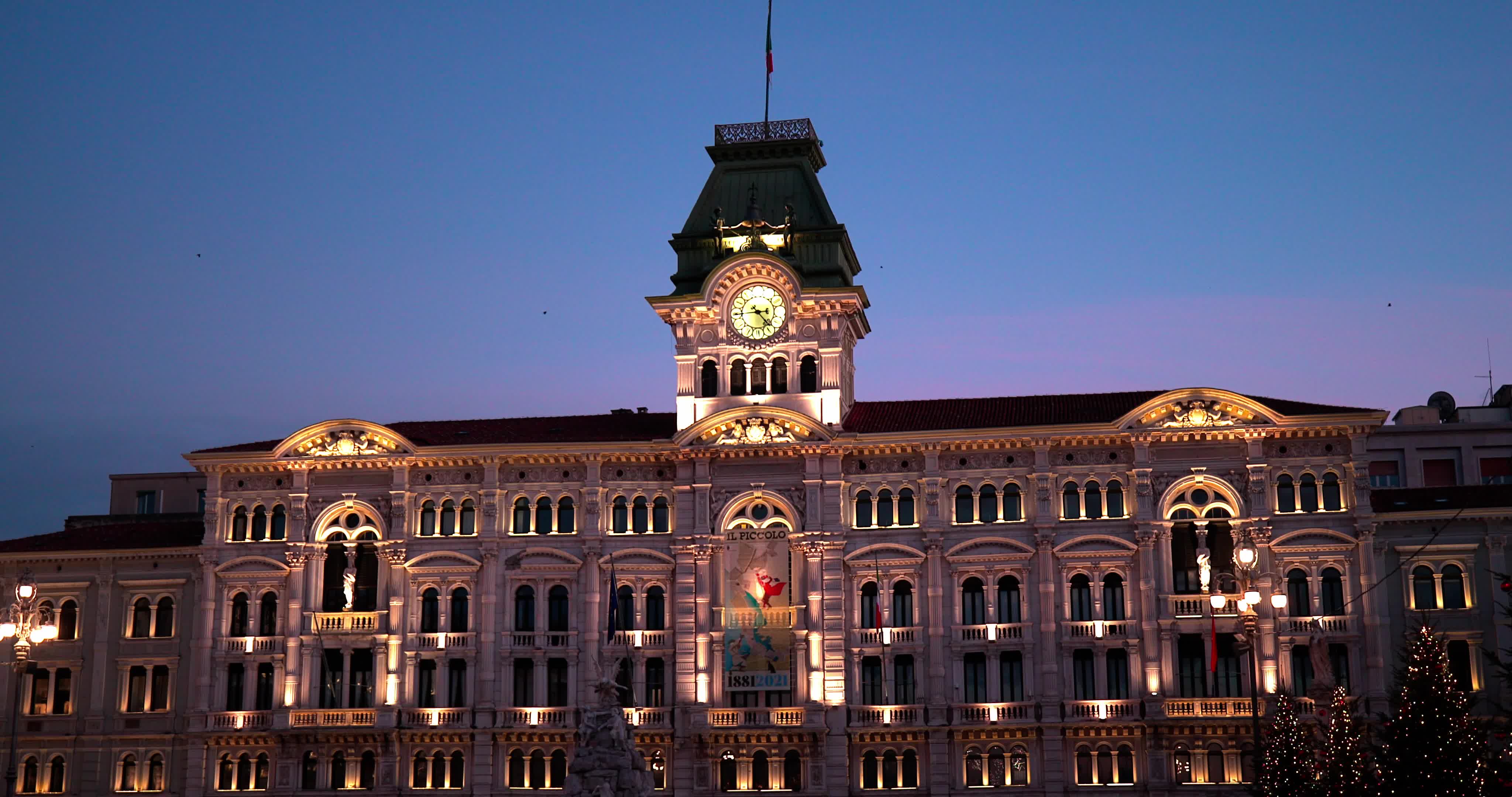 Christmas Holiday In Trieste, Italy