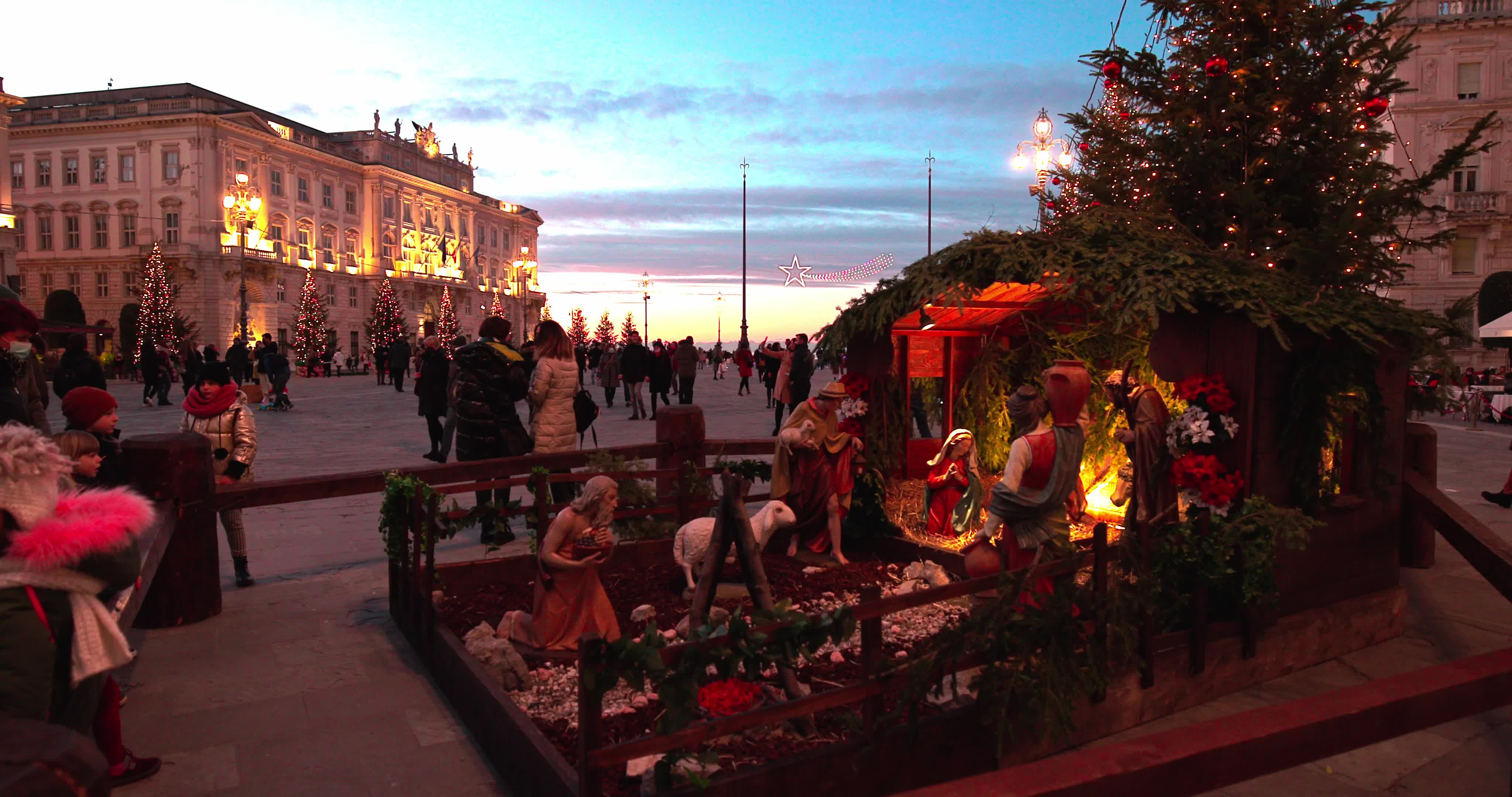 Christmas Holiday In Trieste, Italy