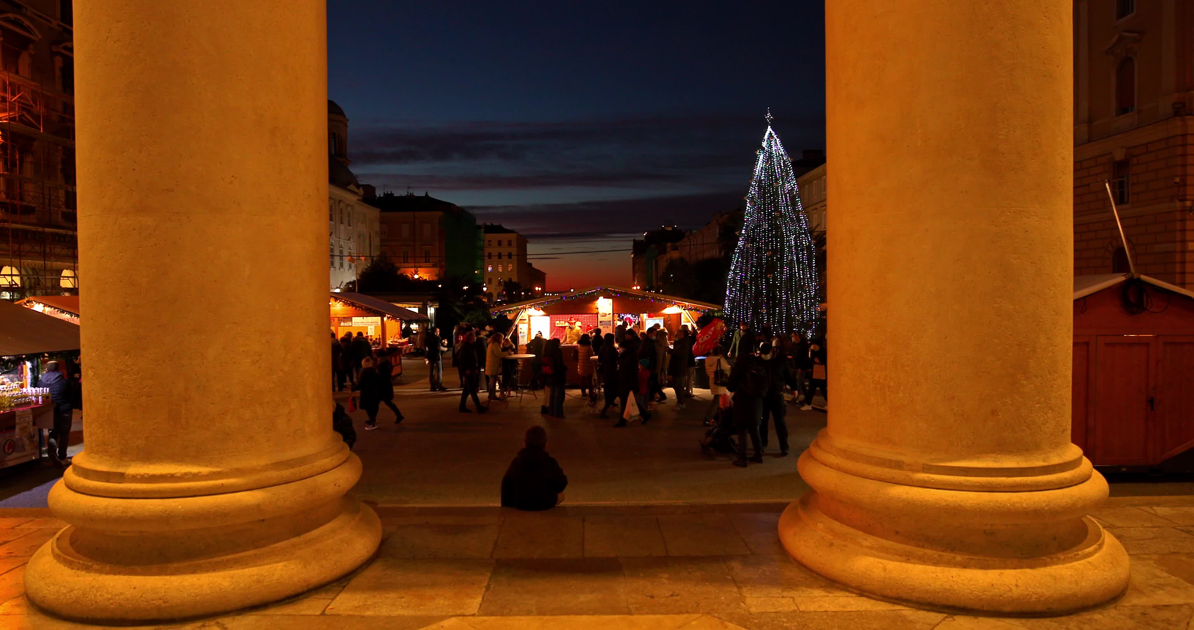 Christmas Holiday In Trieste, Italy