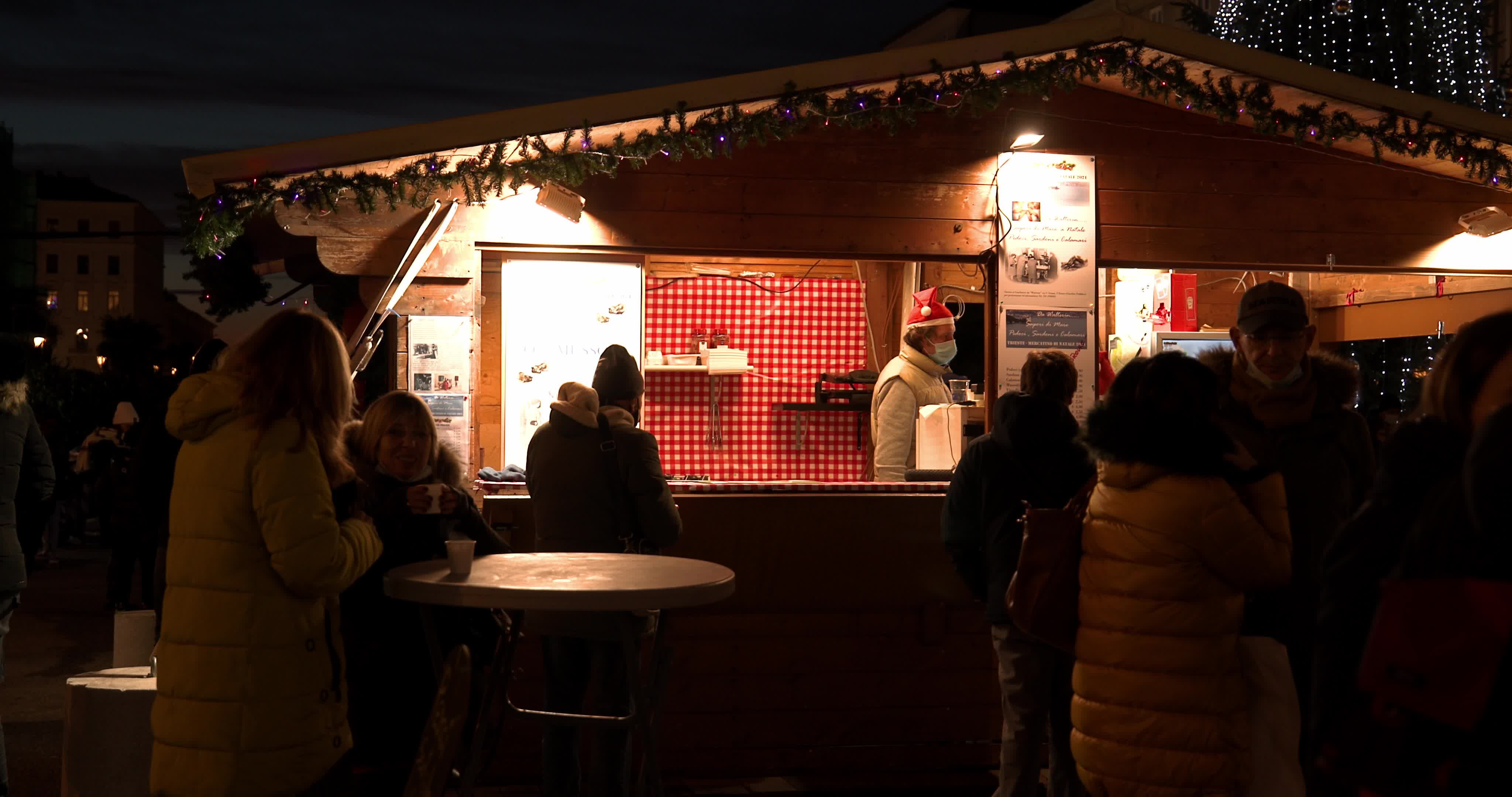 Christmas Holiday In Trieste, Italy