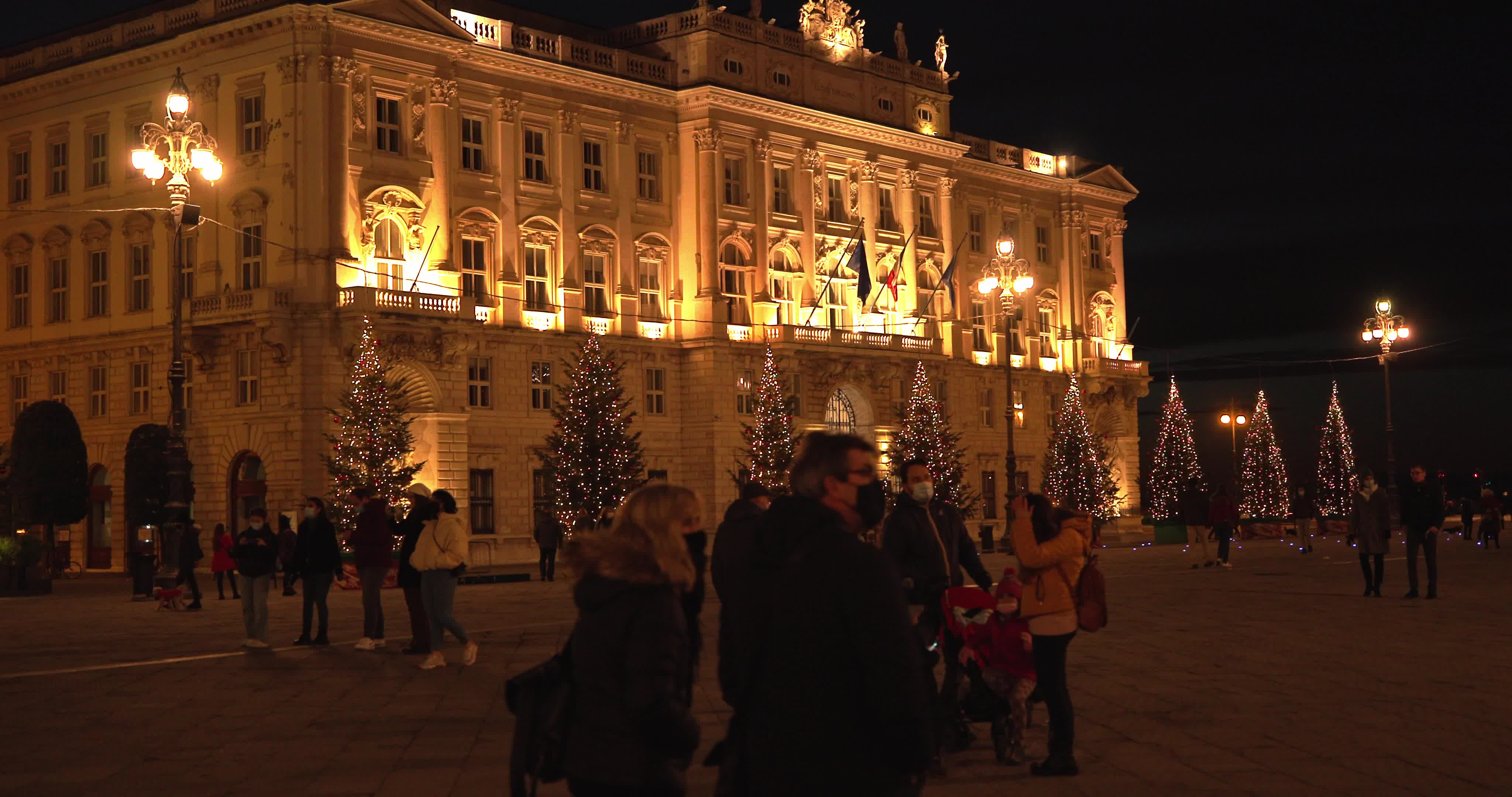 Christmas Holiday In Trieste, Italy