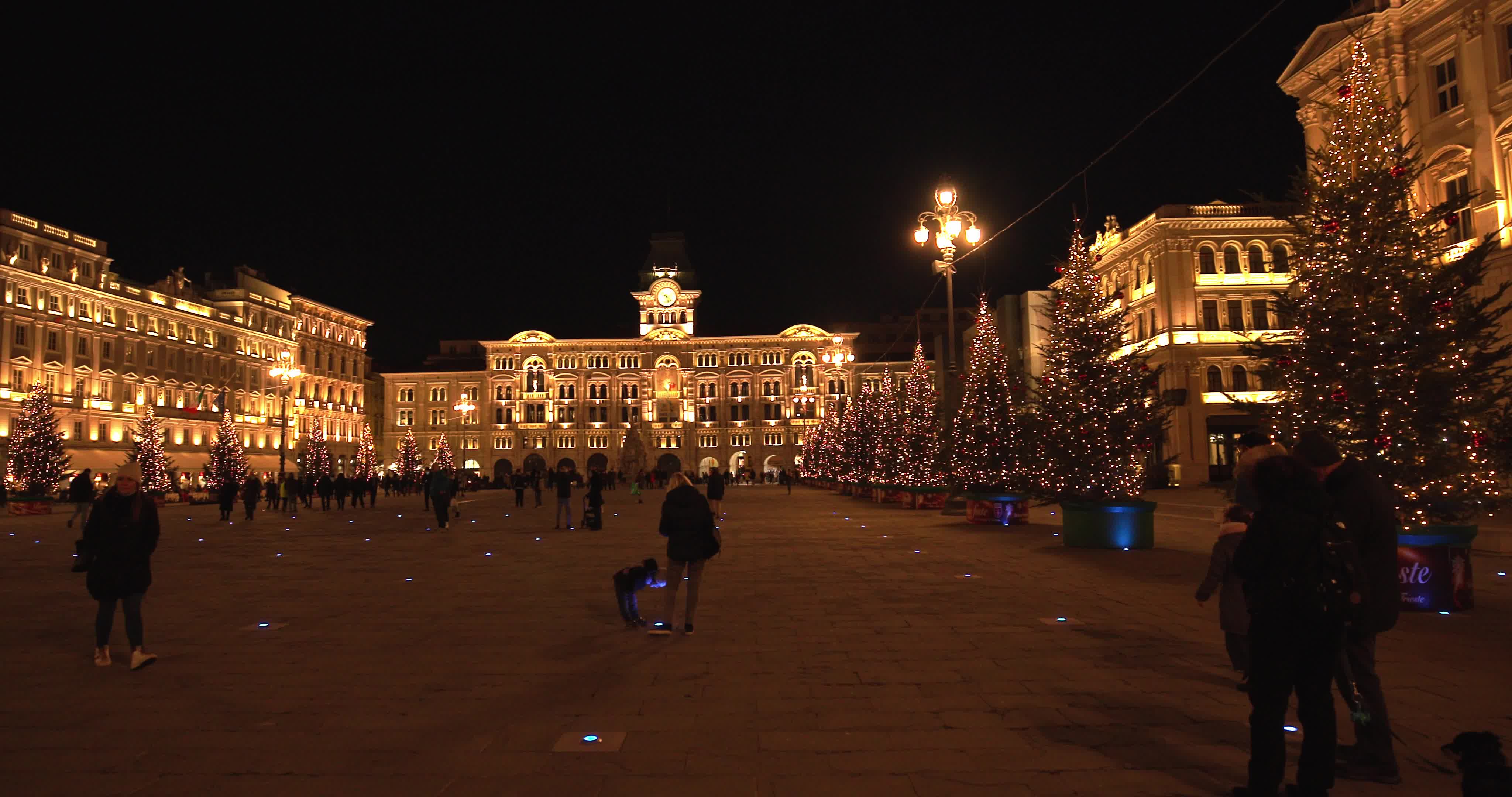 Christmas Holiday In Trieste, Italy