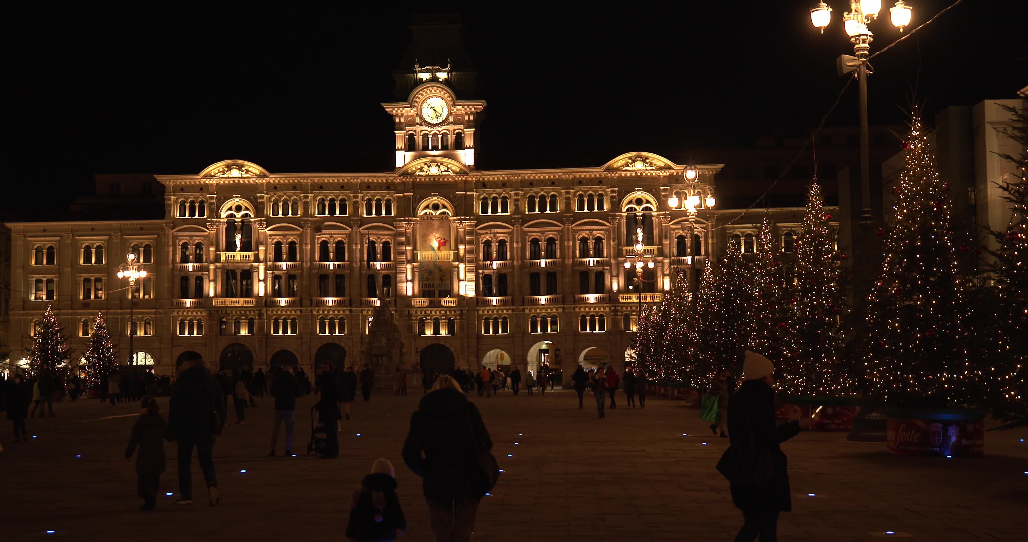 Christmas Holiday In Trieste, Italy