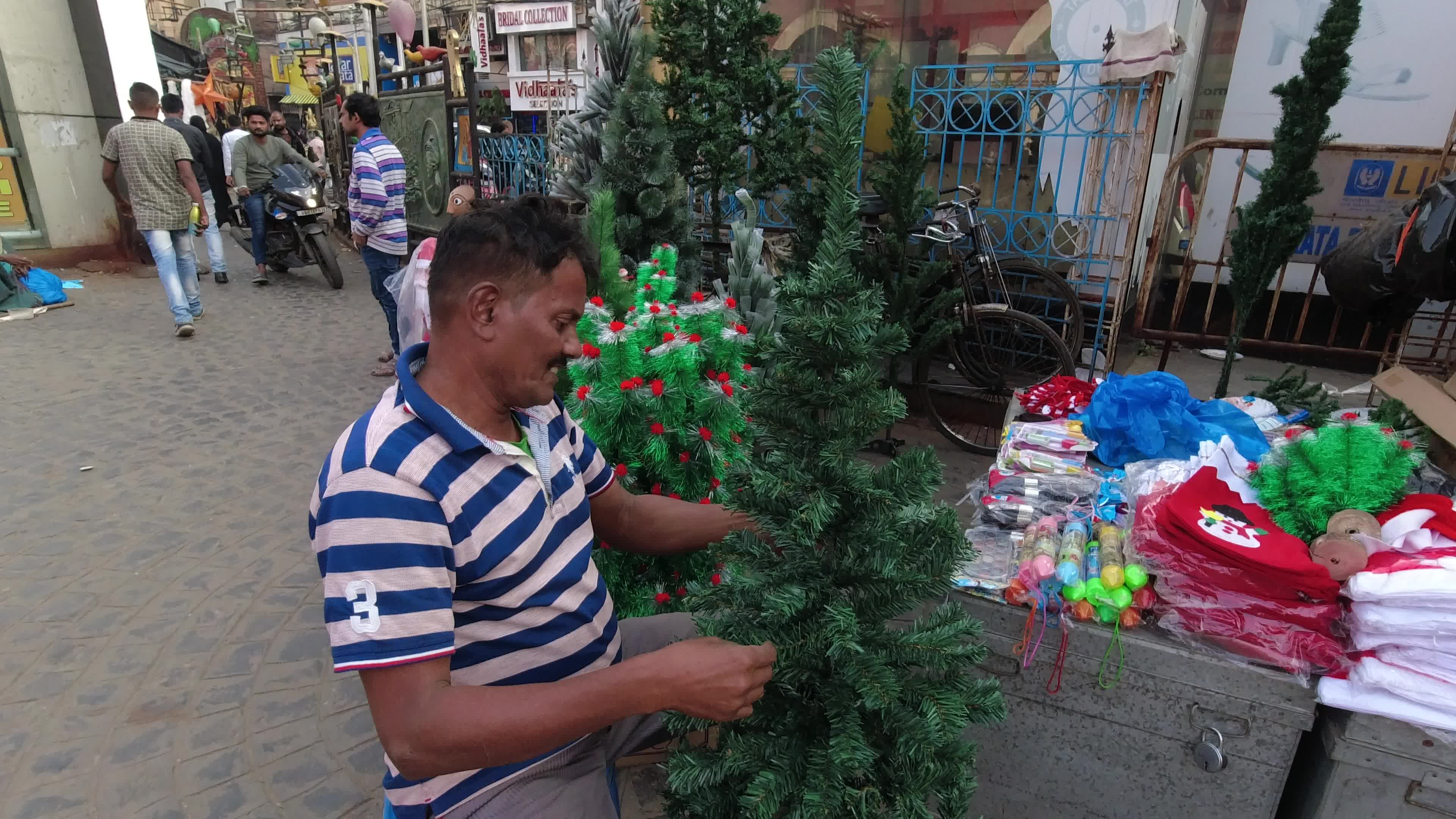 Christmas market in Kolkata