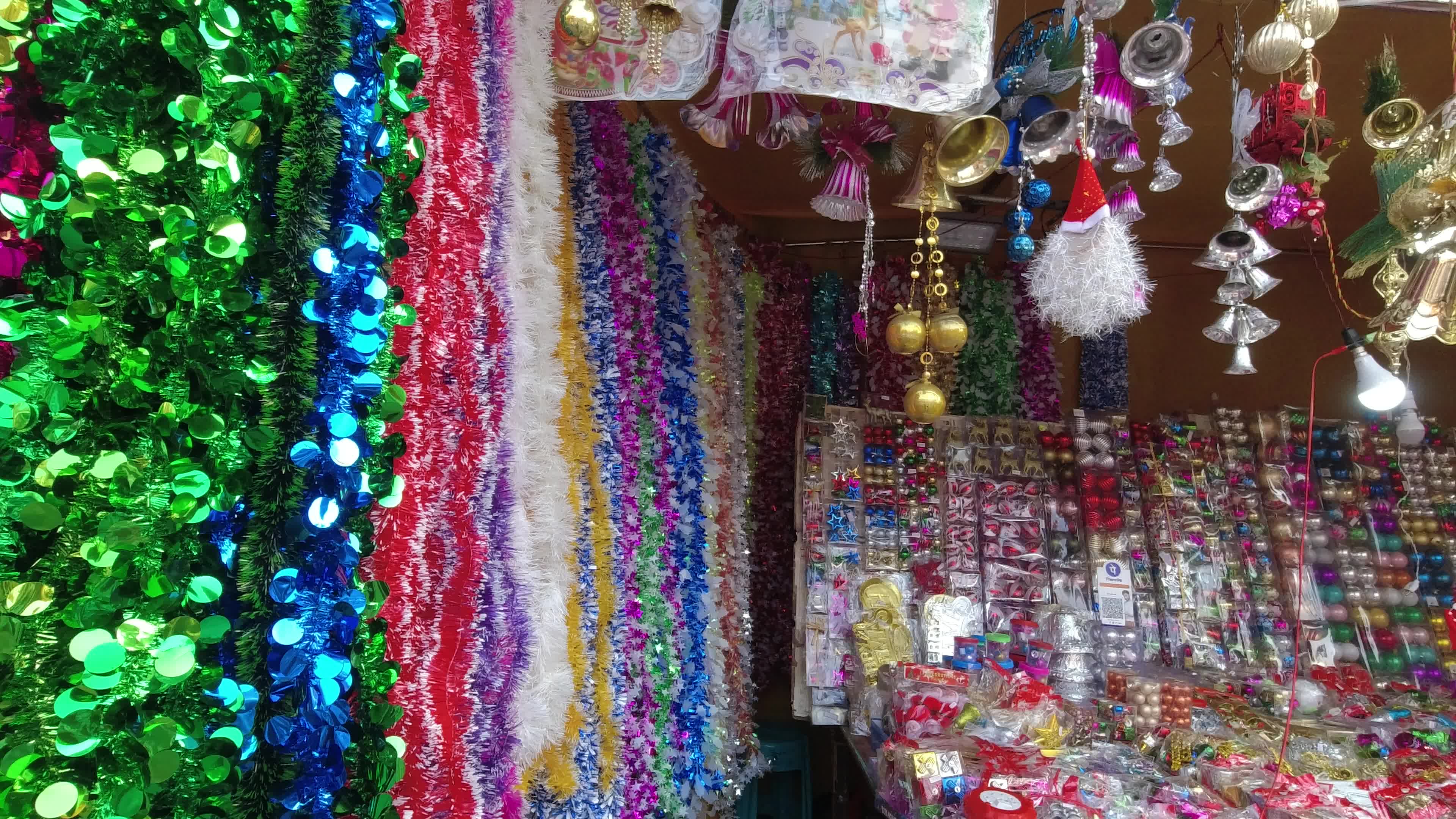 Christmas market in Kolkata