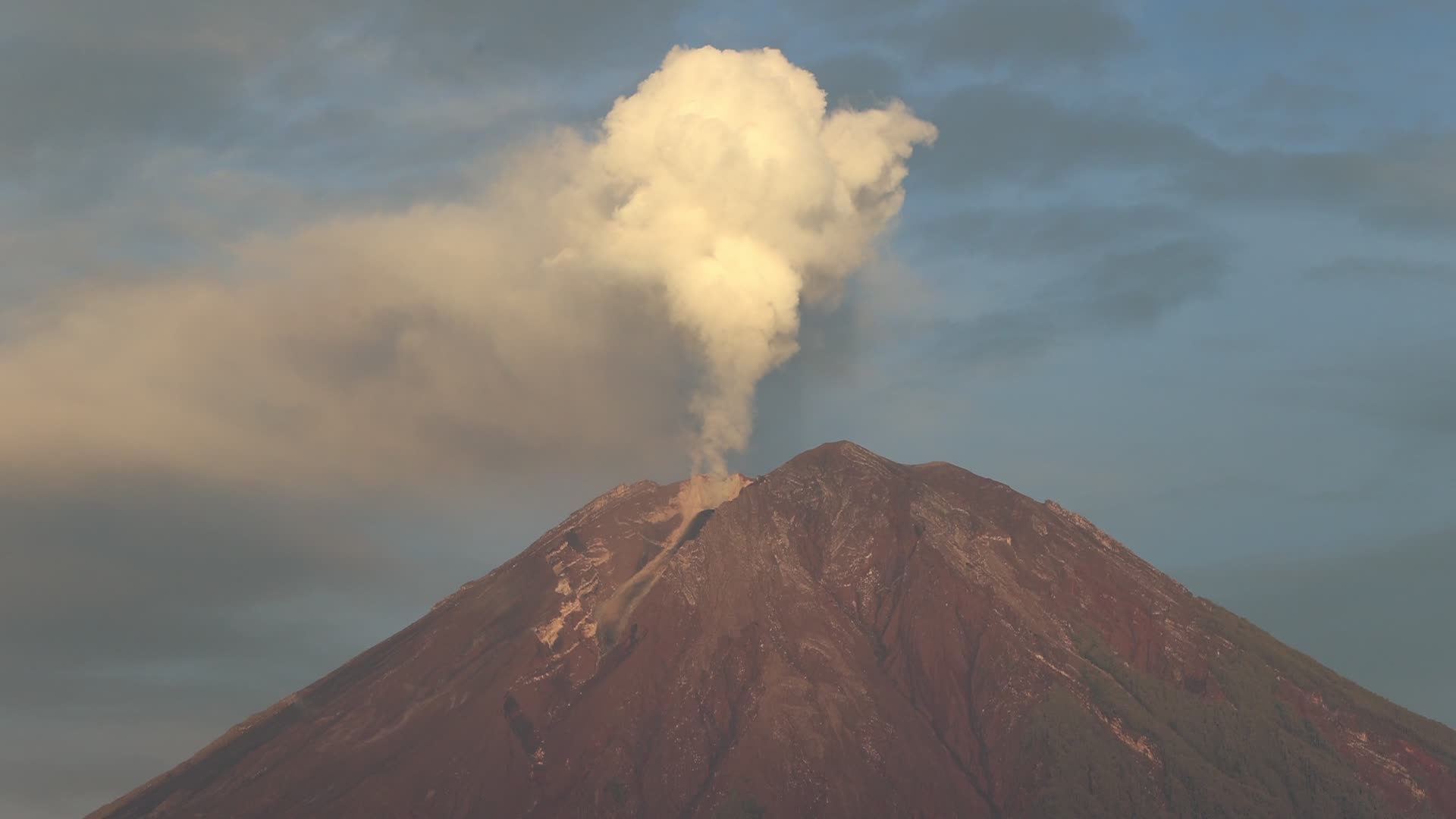 Mount Semeru Volcanic Activity