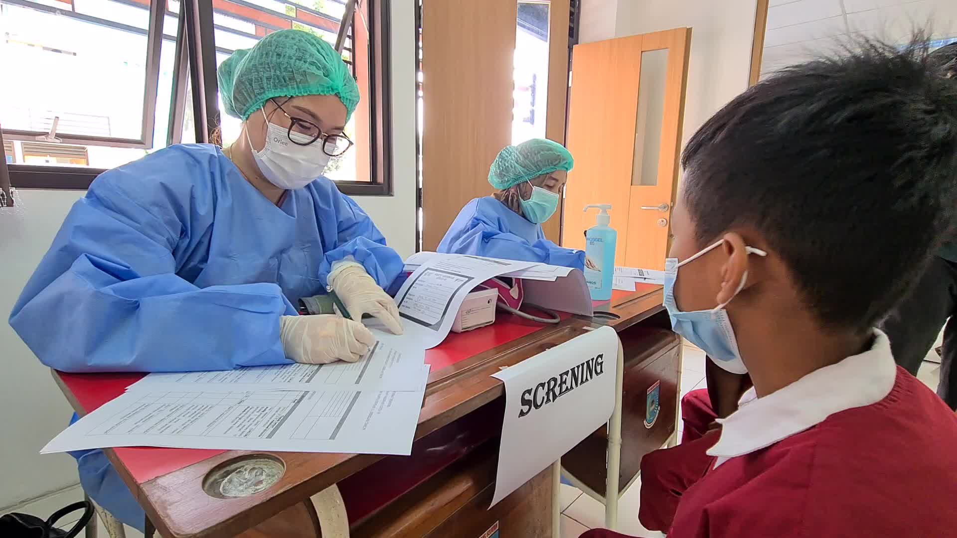 Coronavirus vaccination for children aged 6-11 years in Indonesia