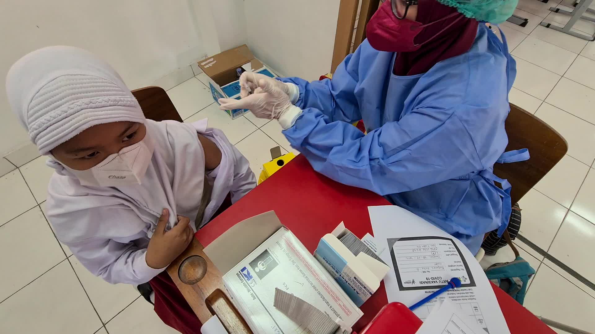 Coronavirus vaccination for children aged 6-11 years in Indonesia