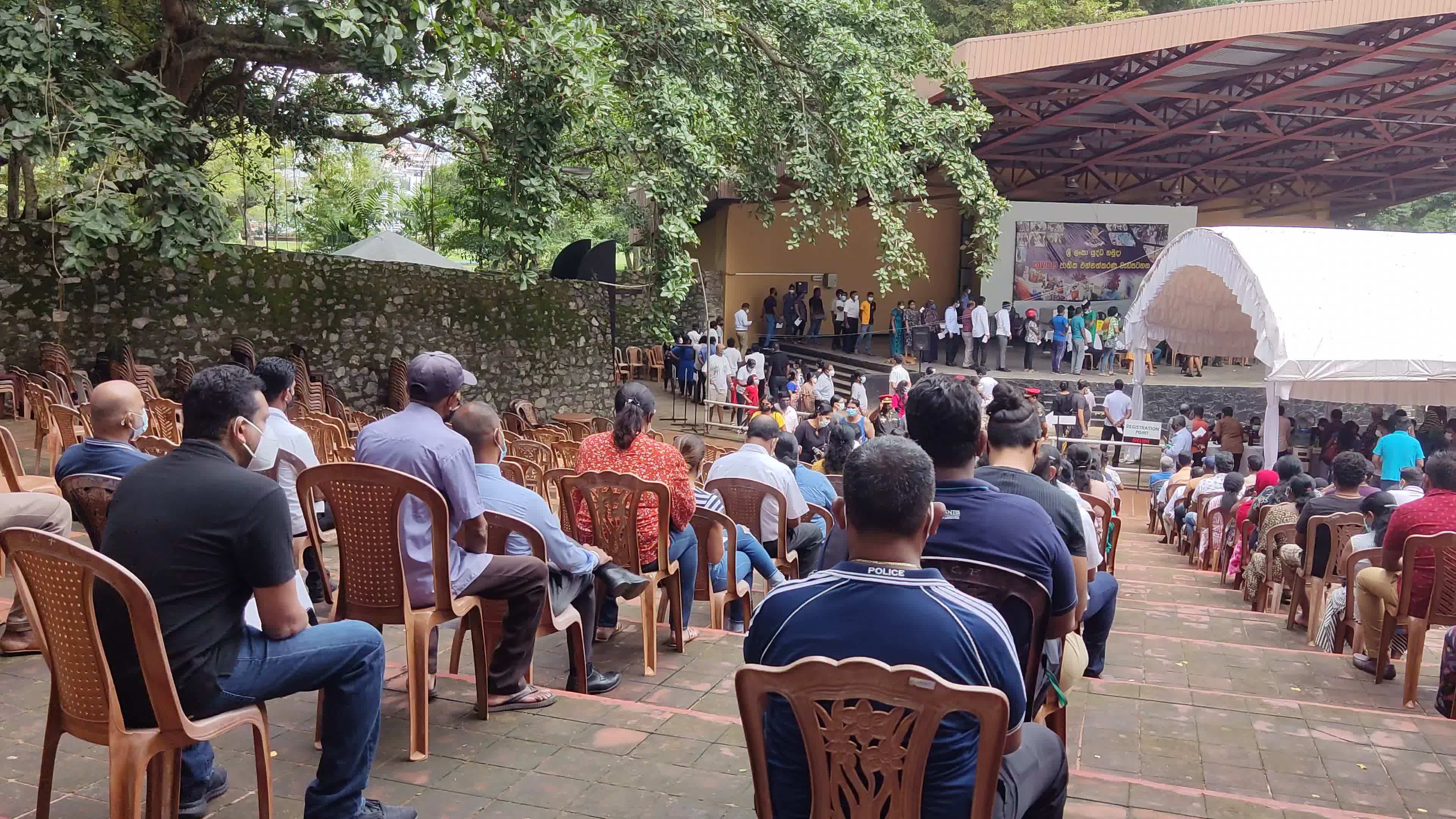 Sri Lankans receive Pfizer booster Covid-19 vaccine   